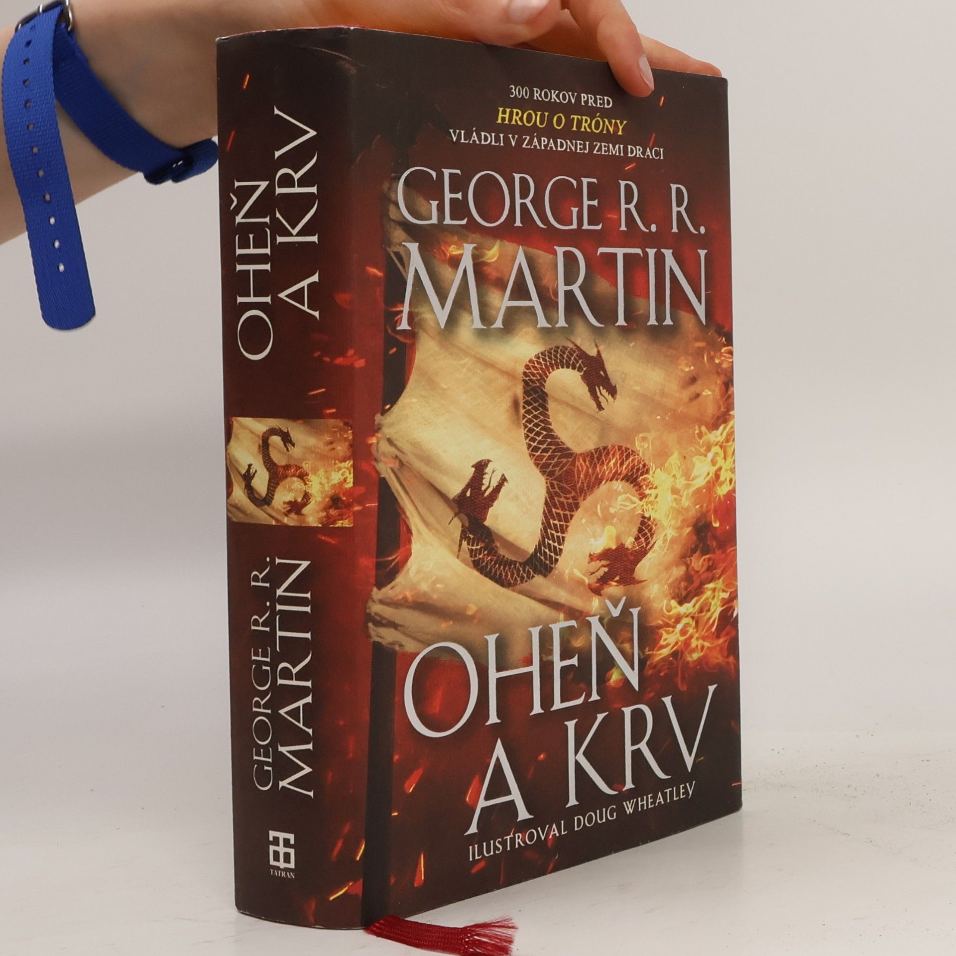 George R. R. Martin Oheň a krv