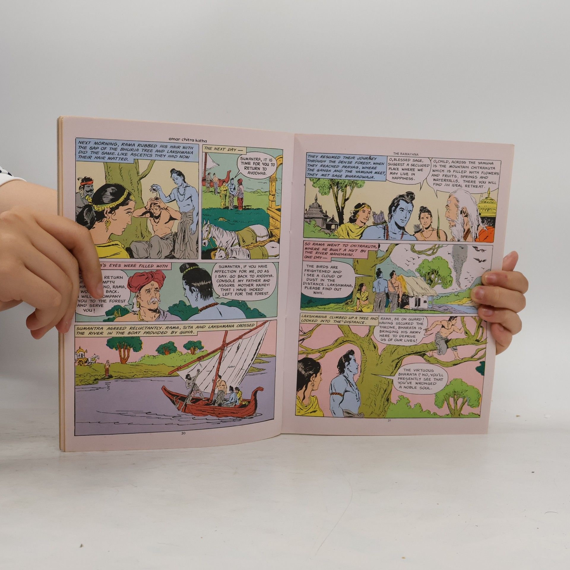 Amar Chitra Katha Valmiki's Ramayana