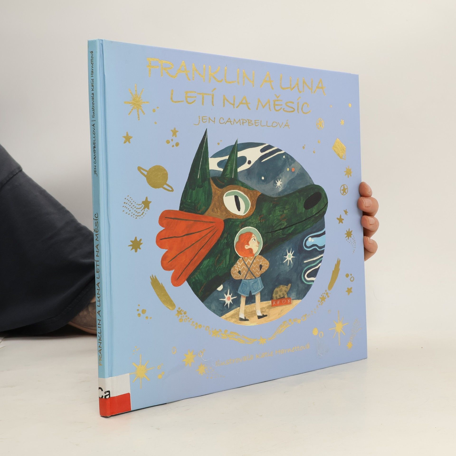 Jen Campbell Franklin a Luna letí na měsíc
