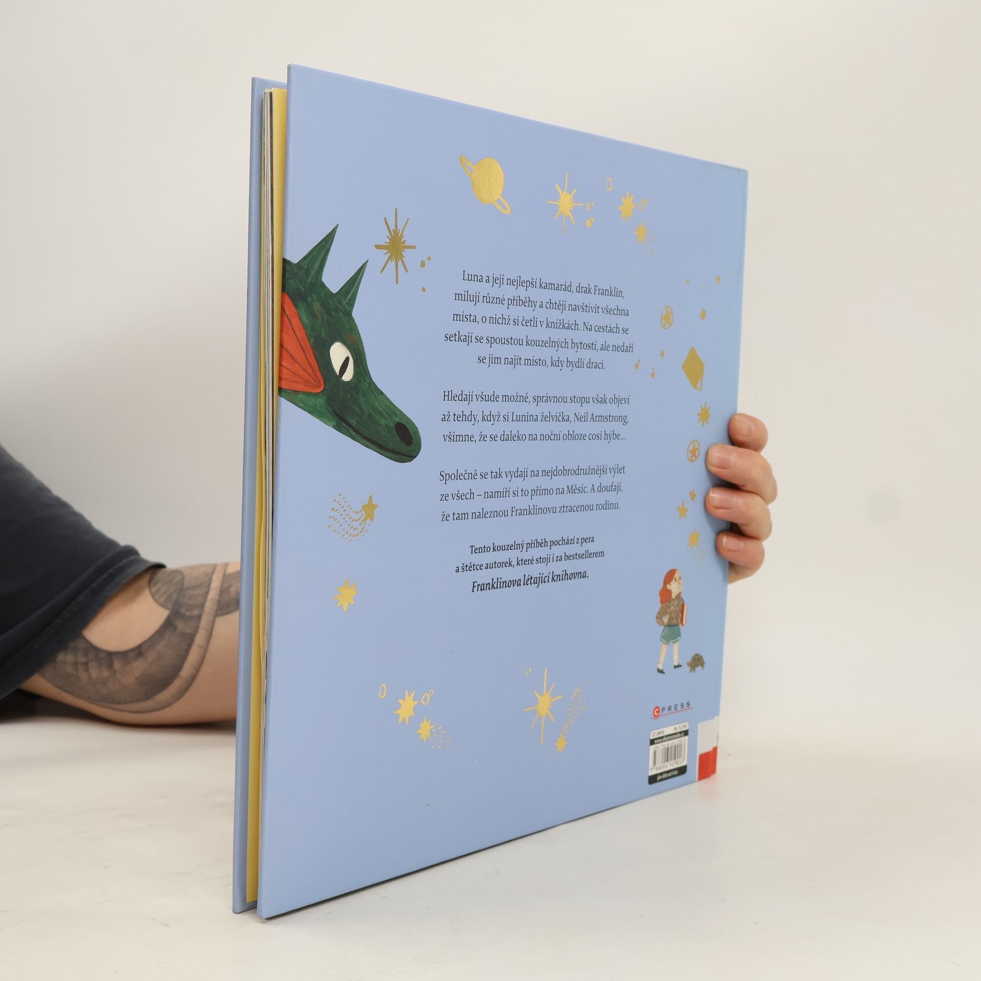 Jen Campbell Franklin a Luna letí na měsíc