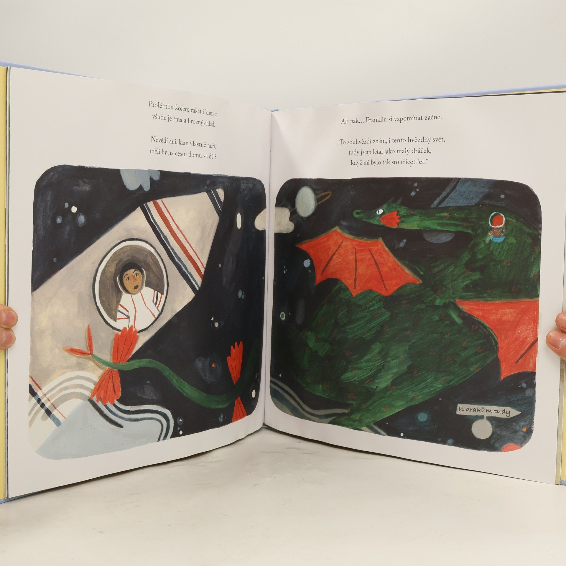 Jen Campbell Franklin a Luna letí na měsíc