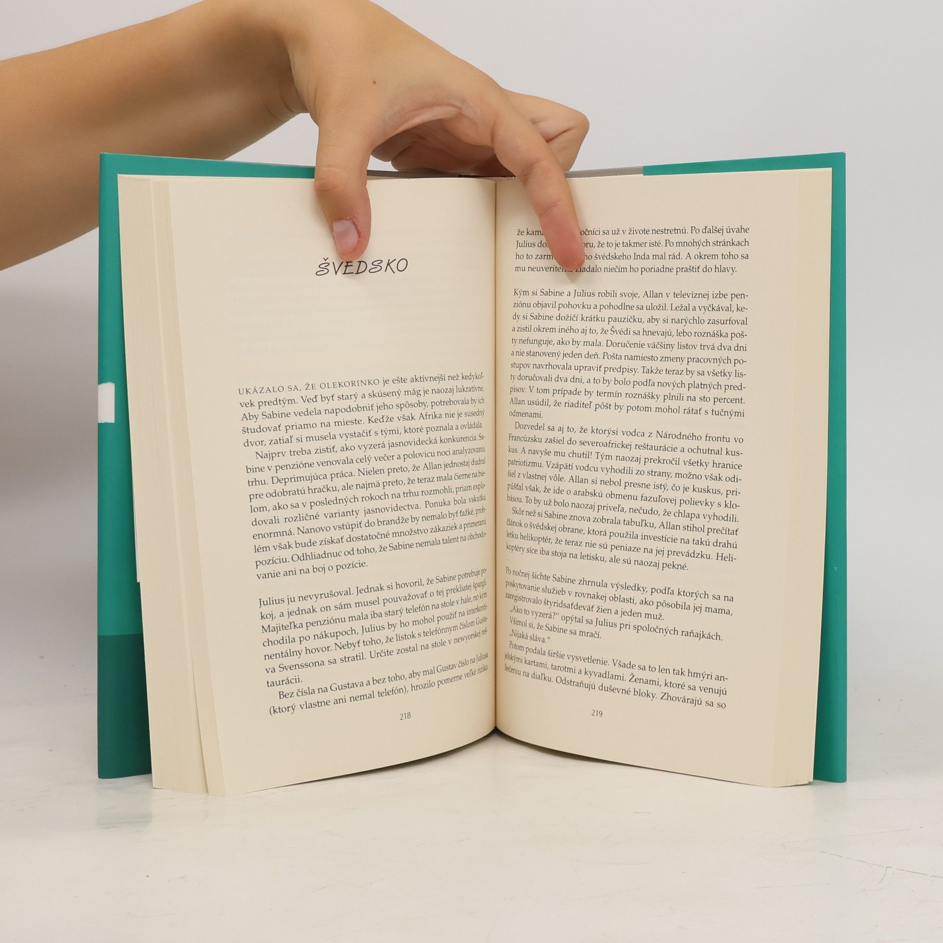 Jonas Jonasson Stojedenročný starček, ktorý sa obával, že priveľa myslí