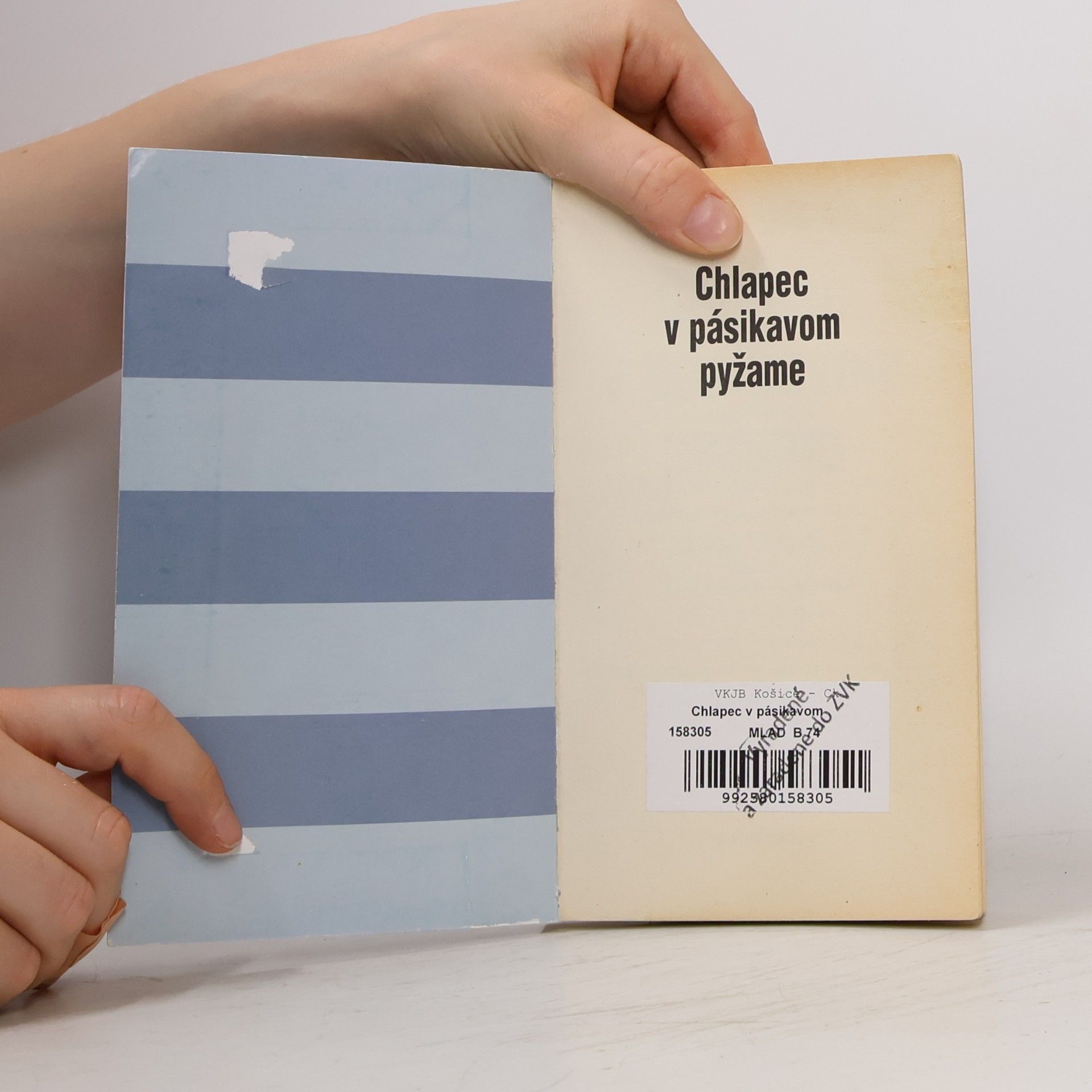 John Boyne Chlapec v pásikavom pyžame