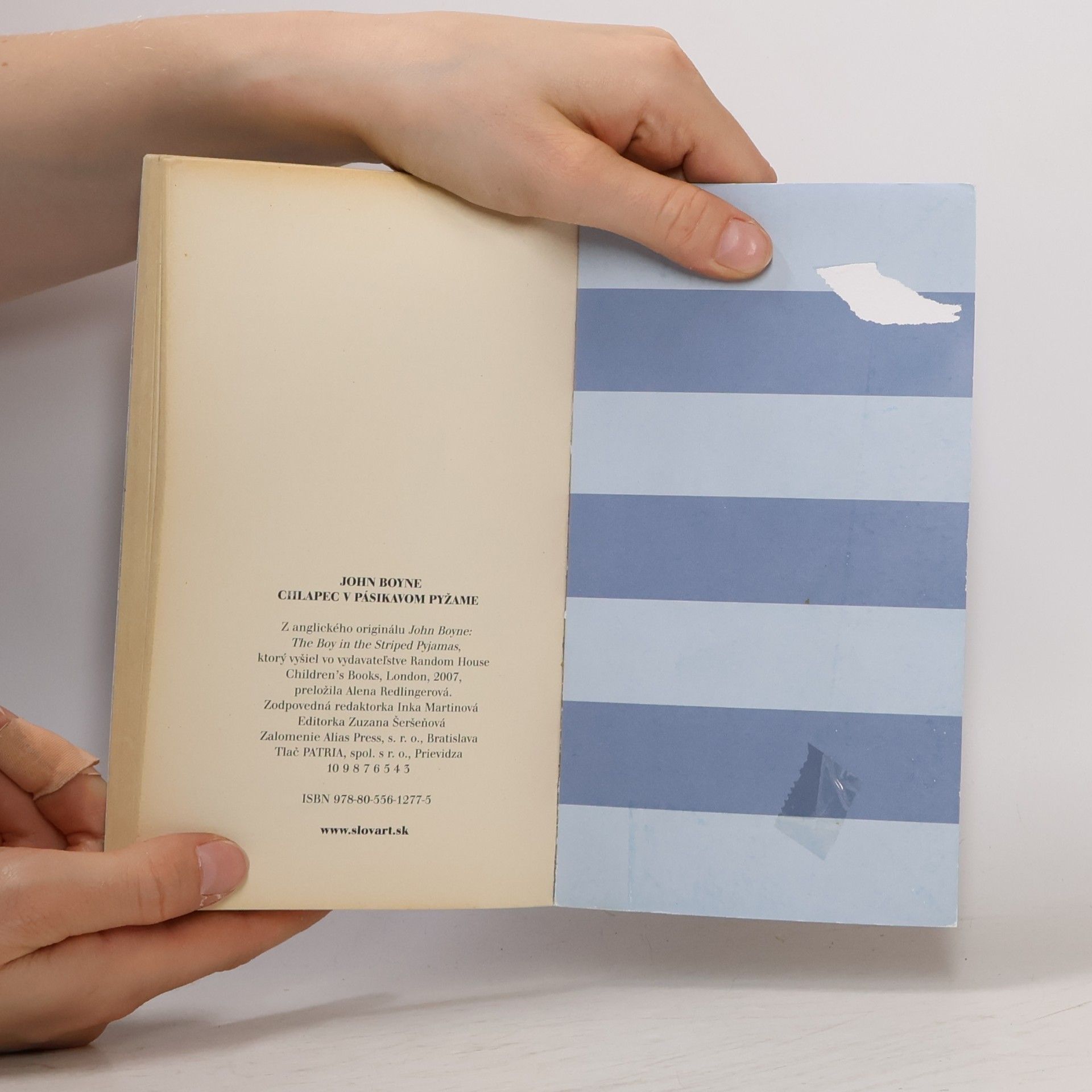 John Boyne Chlapec v pásikavom pyžame