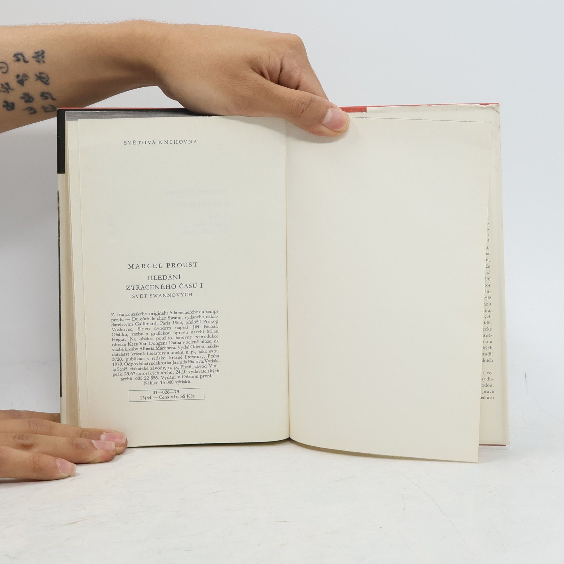 Marcel Proust Hledání ztraceného času I. Svět Swannových