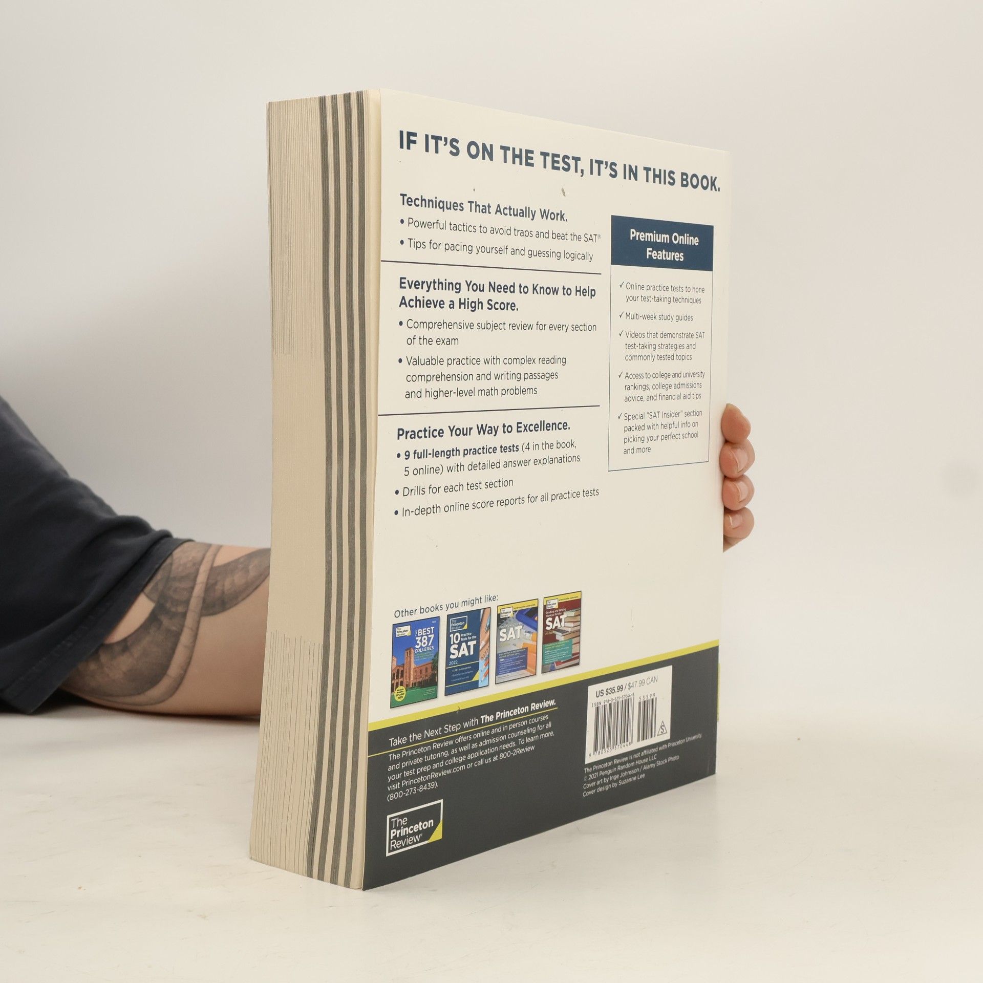Kolektiv autorů Princeton Review: Princeton Review SAT Premium Prep, 2022