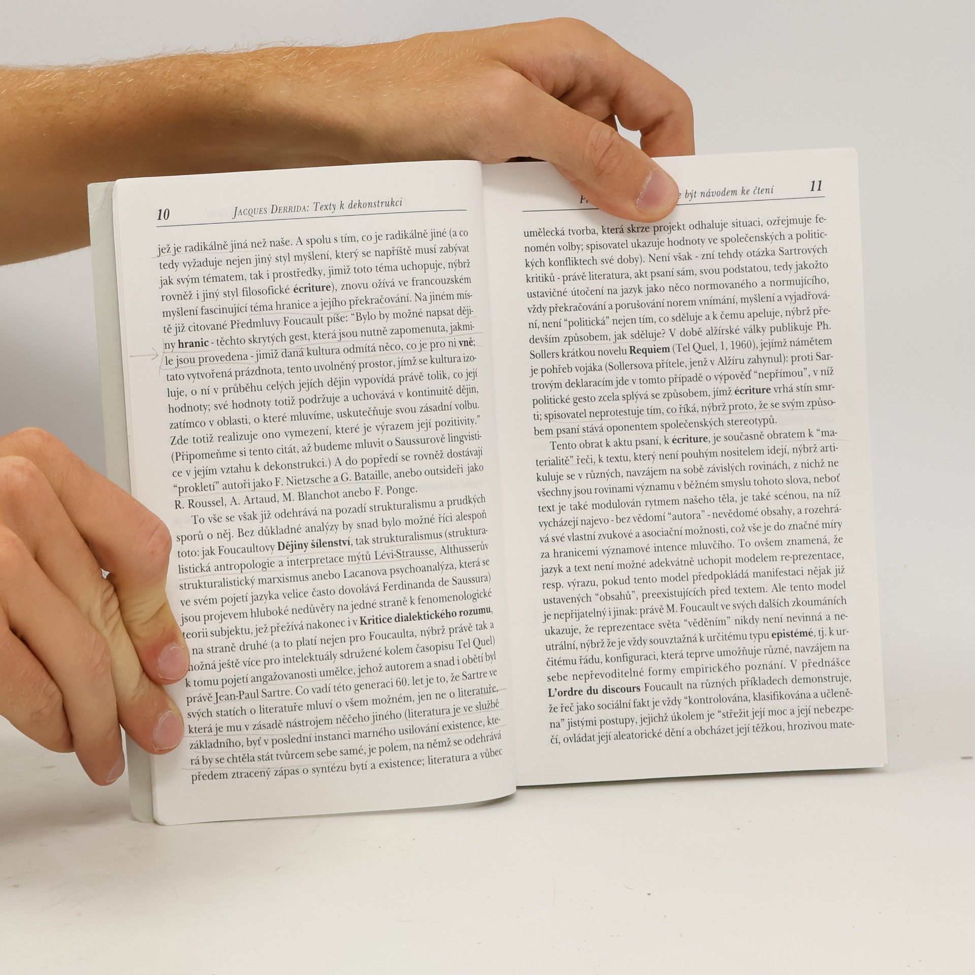 Jacques Derrida Texty k dekonstrukci: Práce z let 1967-72