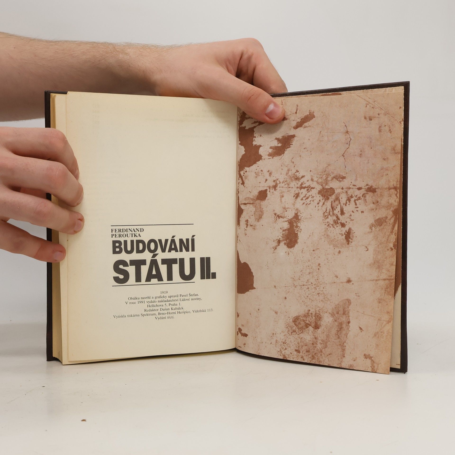 Ferdinand Peroutka Budování státu II.
