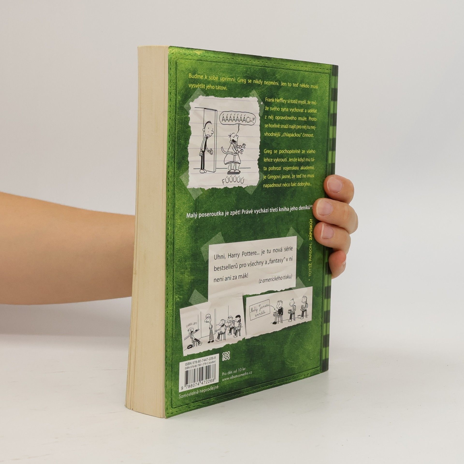 Jeff Kinney Deník malého poseroutky 3. Poslední kapka
