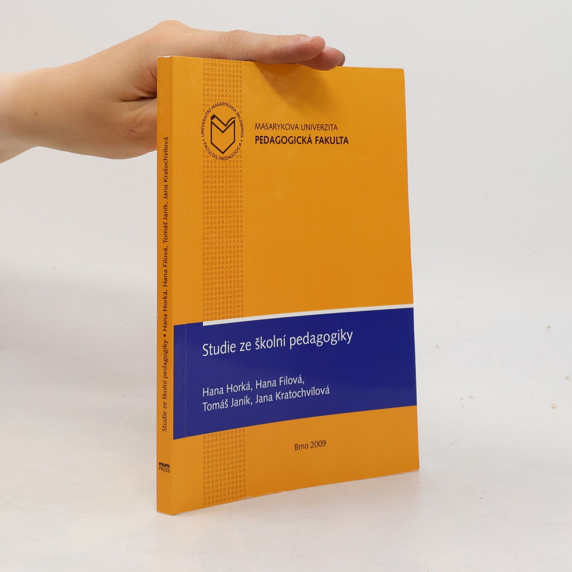 Hana Horká Studie ze školní pedagogiky