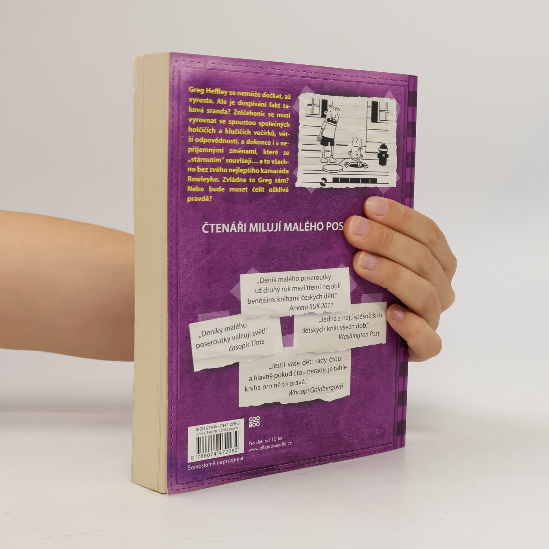 Jeff Kinney Deník malého poseroutky 5. Ošklivá pravda