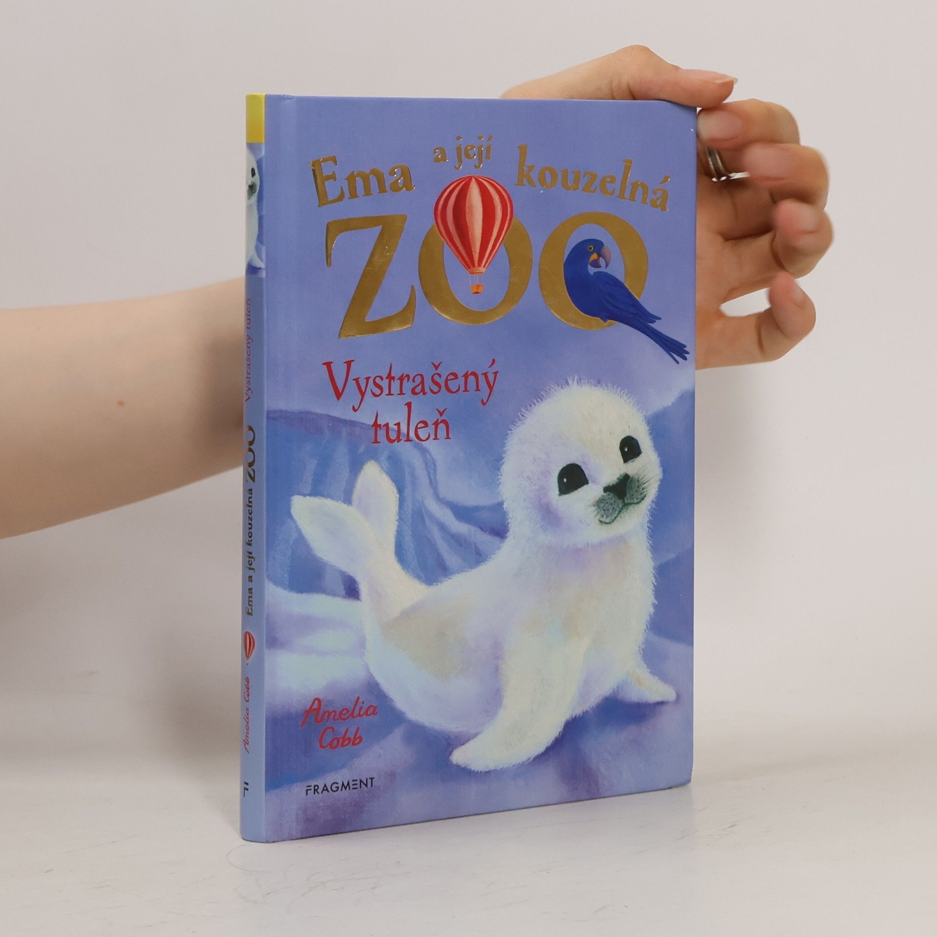 Amelia Cobb Ema a její kouzelná zoo. Vystrašený tuleň