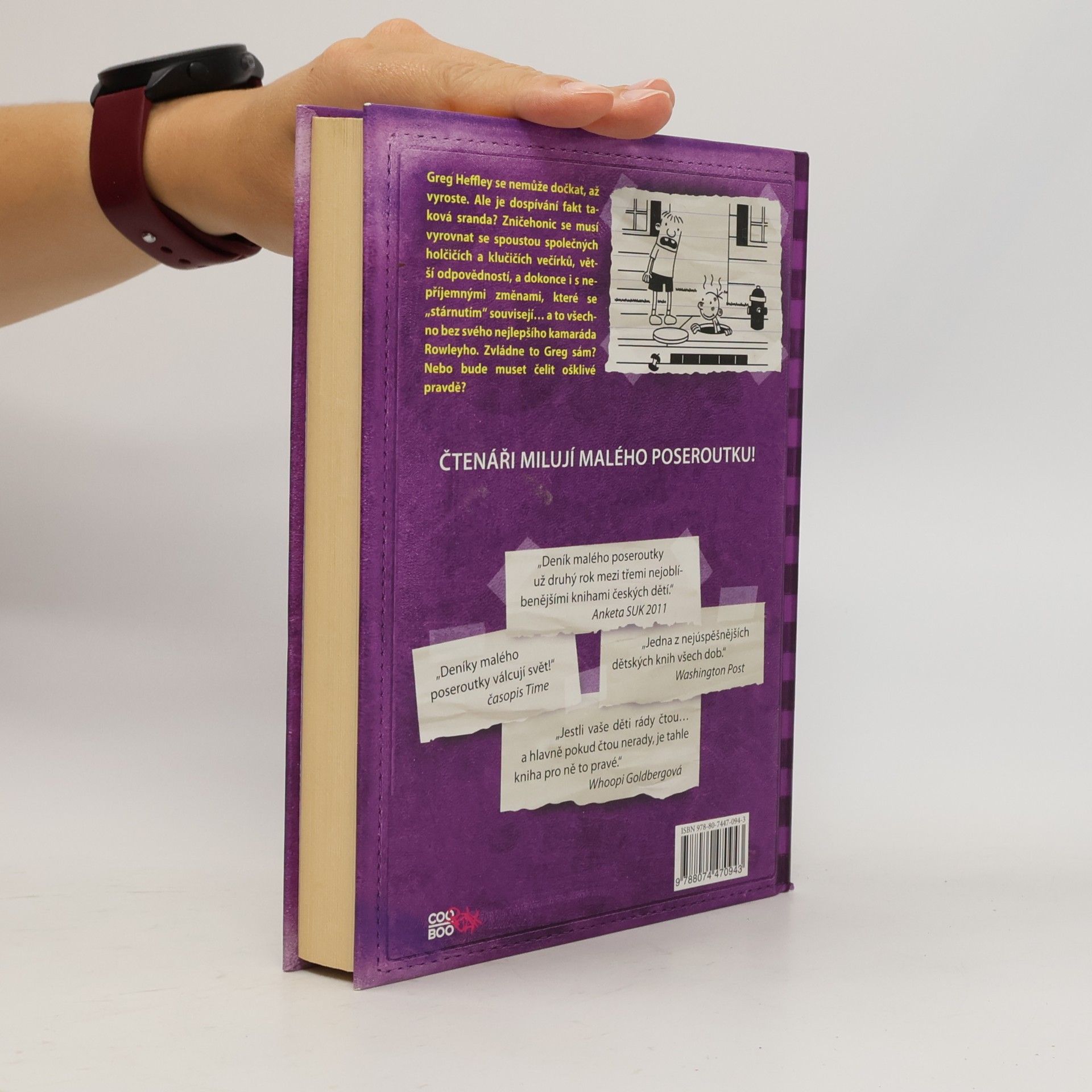 Jeff Kinney Deník malého poseroutky 5. Ošklivá pravda
