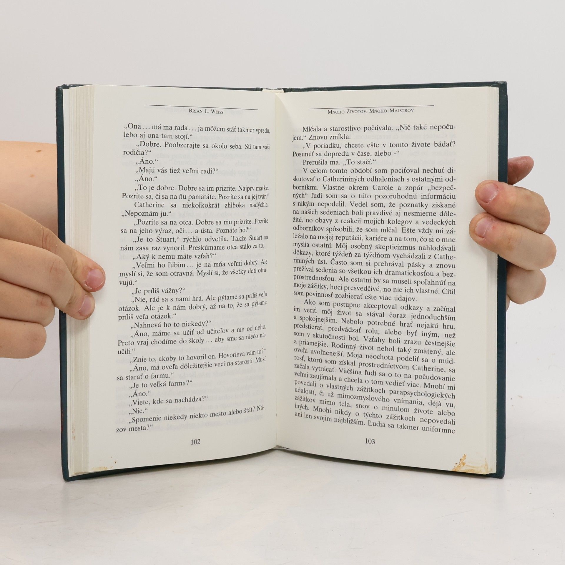 Brian Weiss Mnoho životov, mnoho majstrov