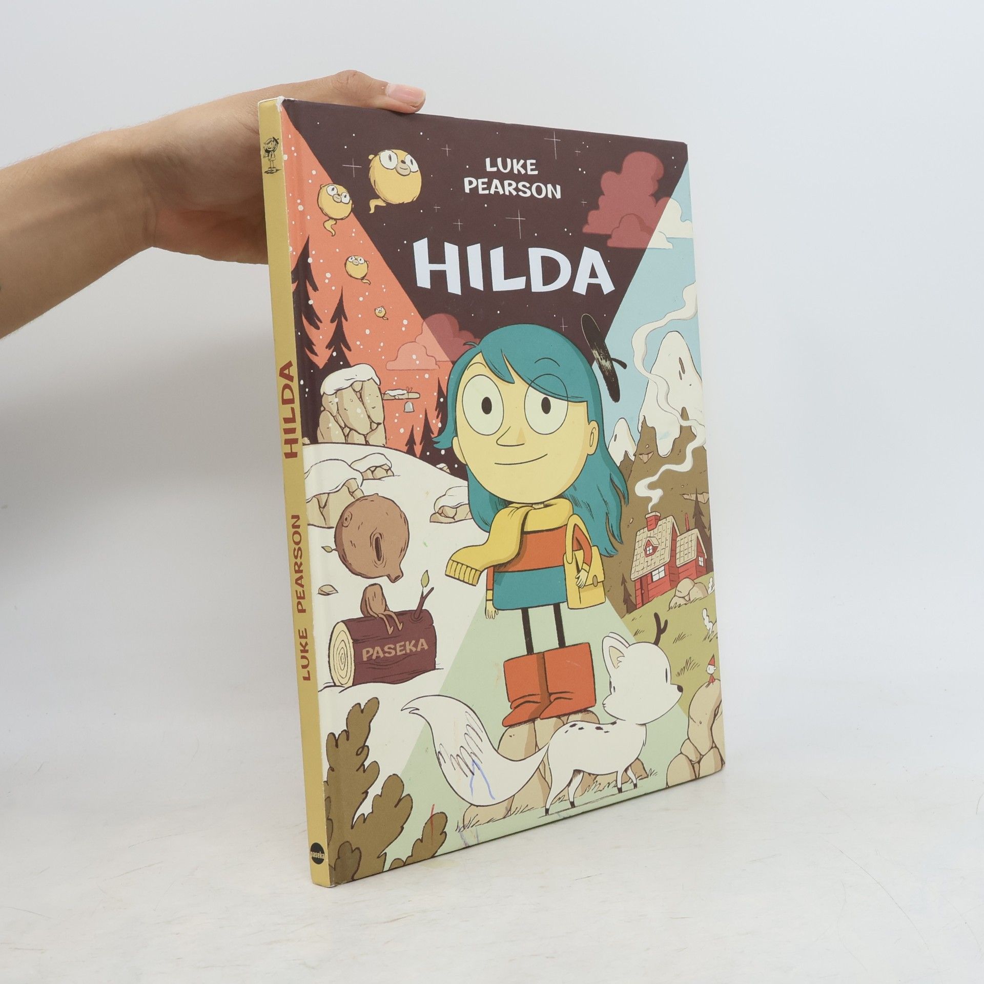 Luke Pearson Hilda a troll ; Hilda a půlnoční obr