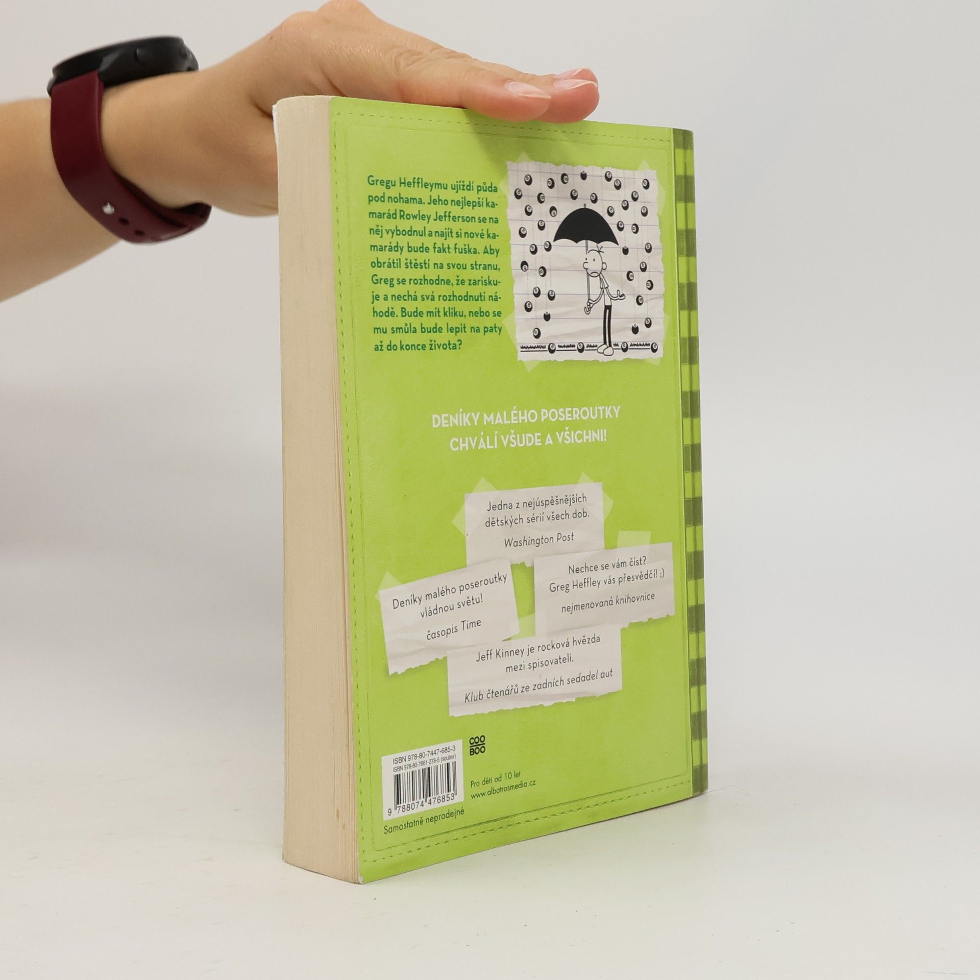 Jeff Kinney Deník malého poseroutky 8. Fakt smůla
