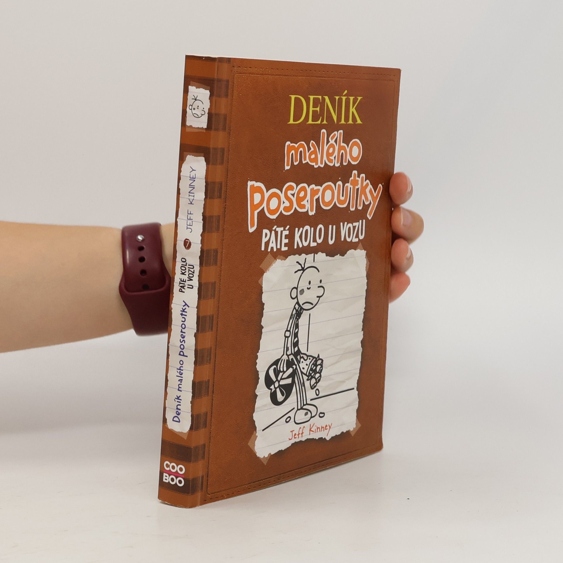 Jeff Kinney Deník malého poseroutky 7. Páté kolo u vozu