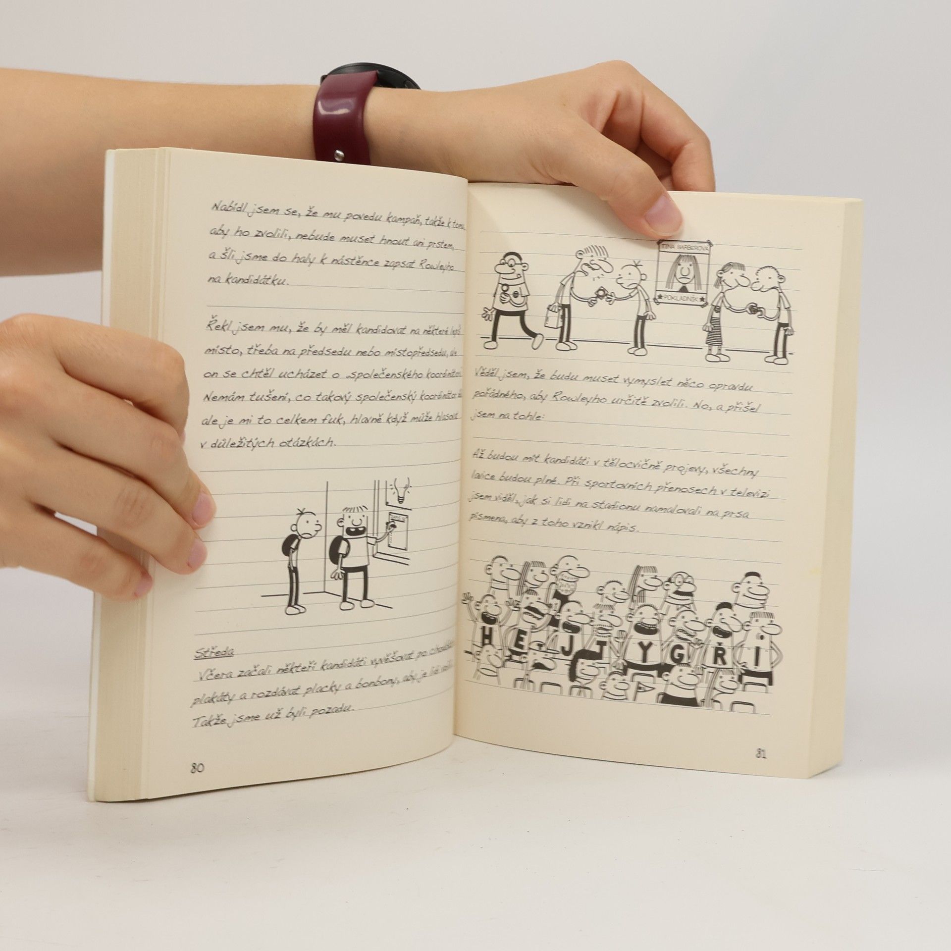 Jeff Kinney Deník malého poseroutky 7. Páté kolo u vozu