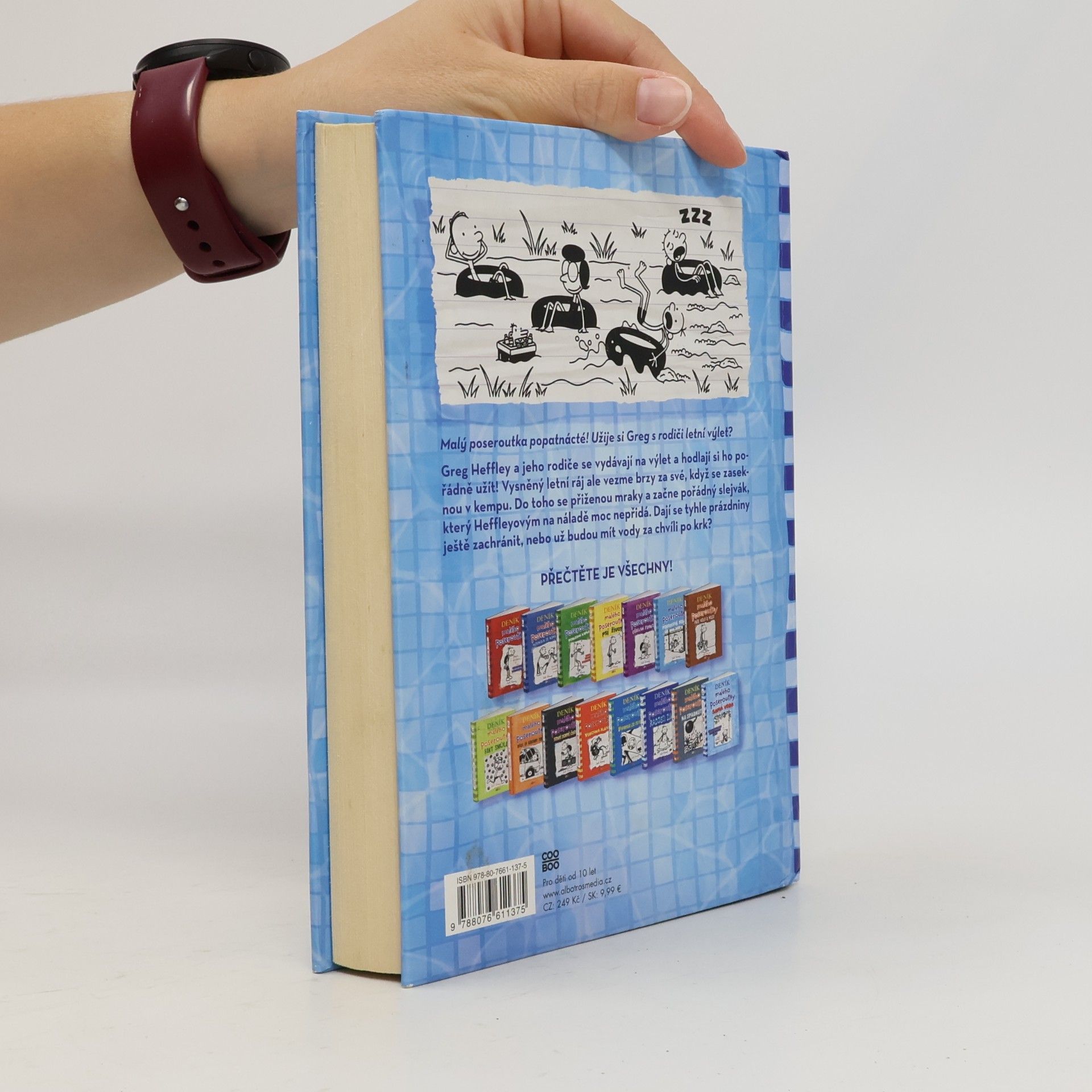 Jeff Kinney Deník malého poseroutky 15. Samá voda