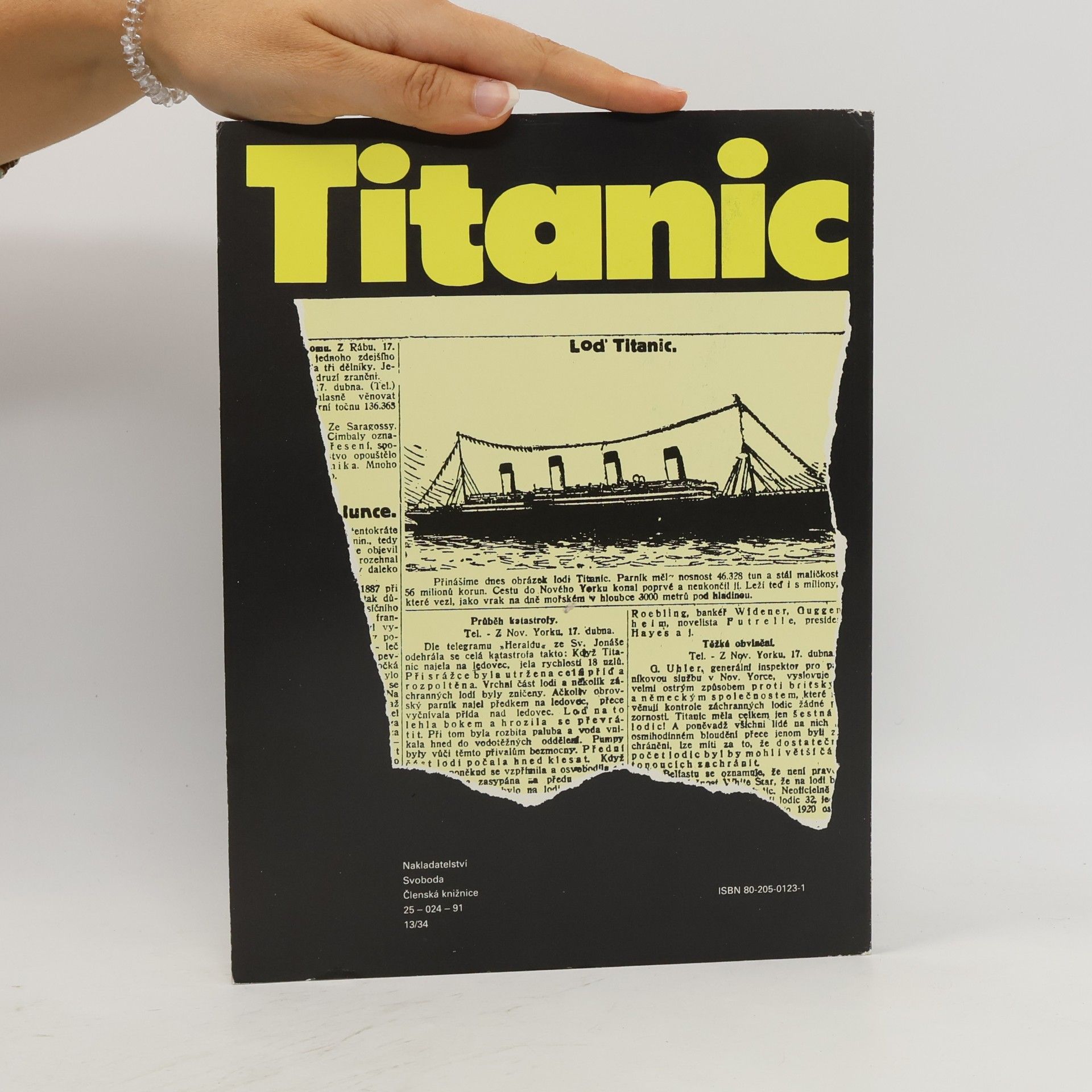 Oldřich Pošmurný Titanic
