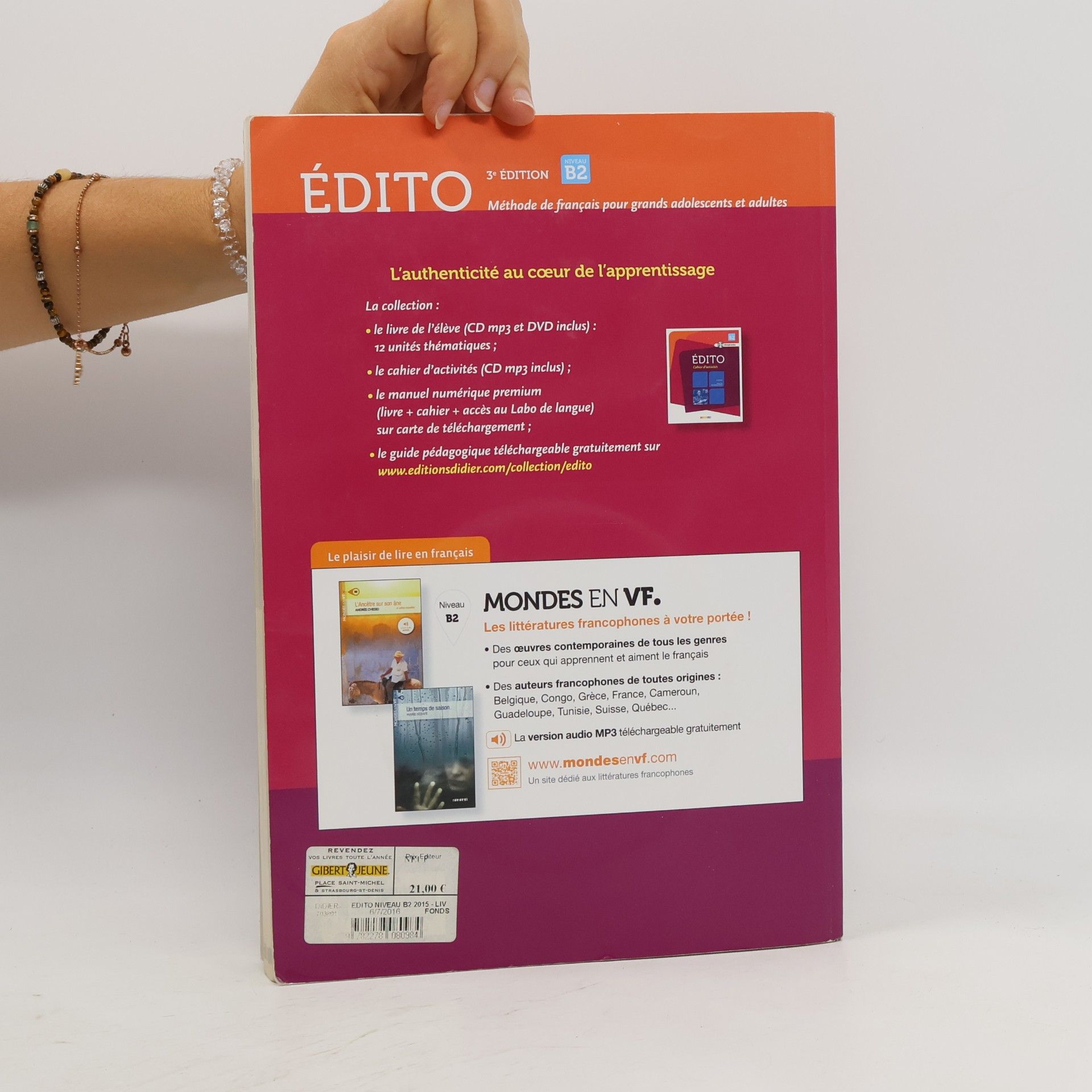Élodie Heu Édito : méthode de français : niveau B2