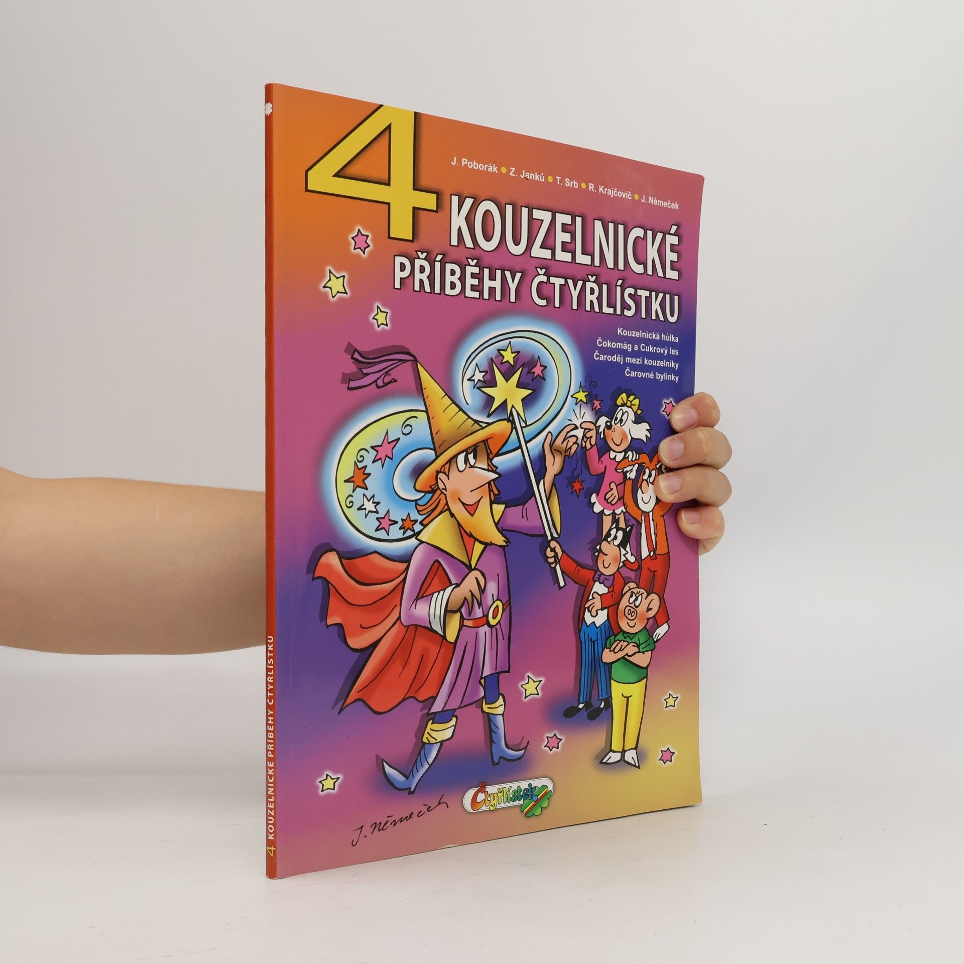 Various authors 4 kouzelnické příběhy Čtyřlístku