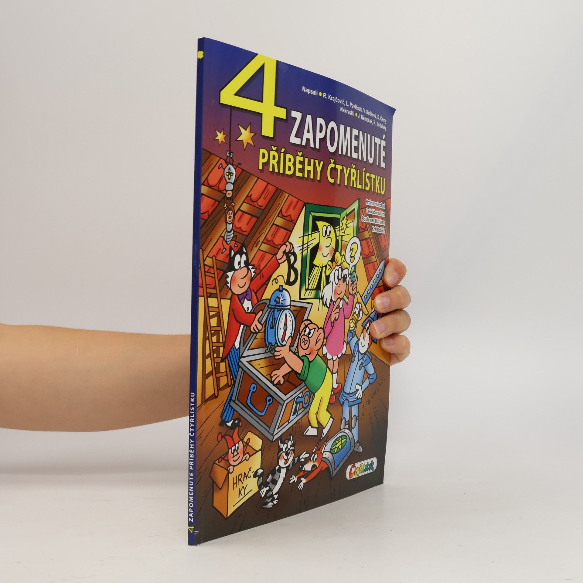 Autores varios 4 zapomenuté příběhy čtyřlístku