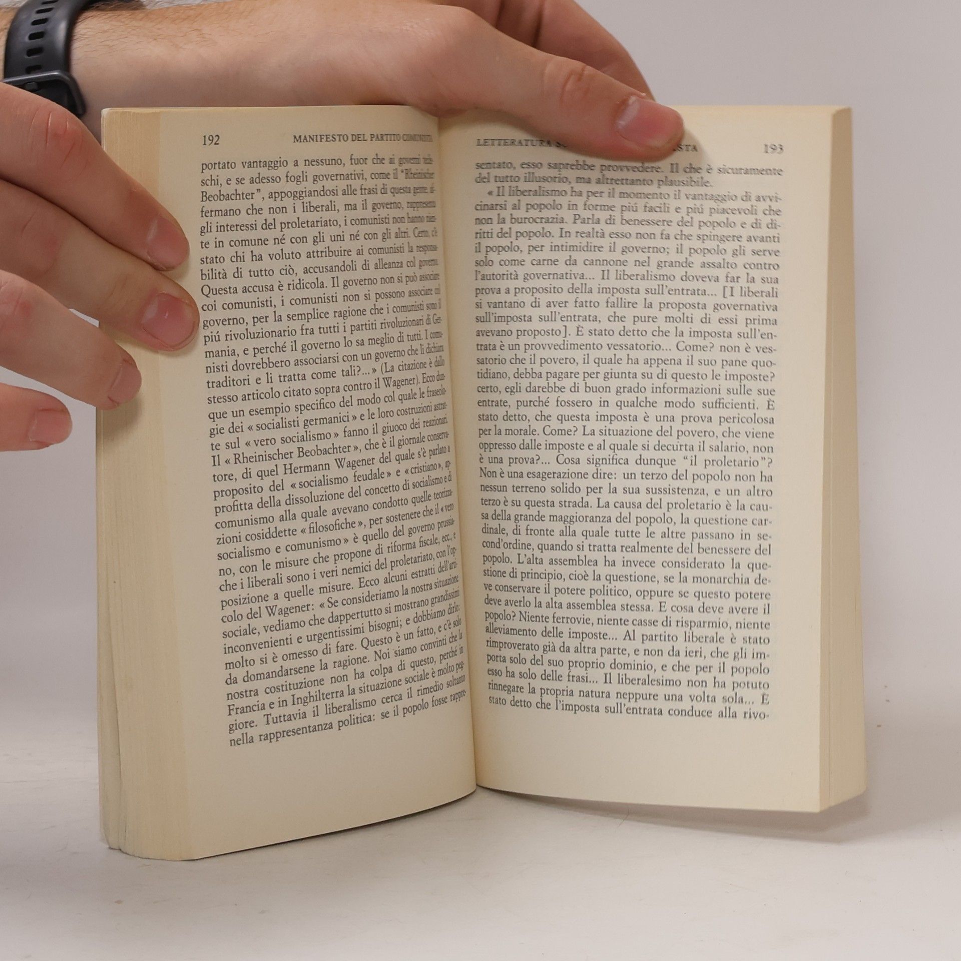 Karl Marx Manifesto del partito comunista