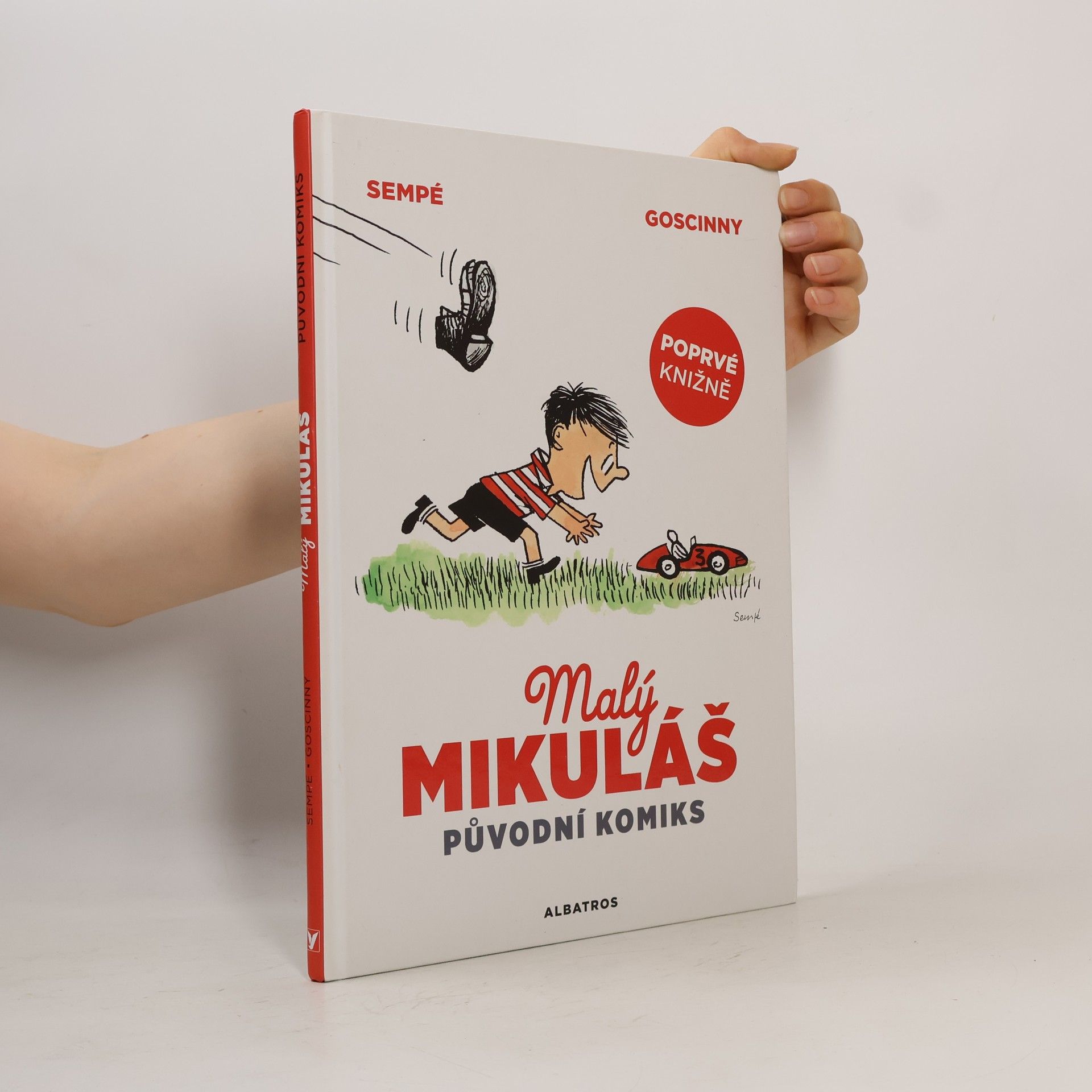 Jean-Jacques Sempé Malý Mikuláš : původní komiks