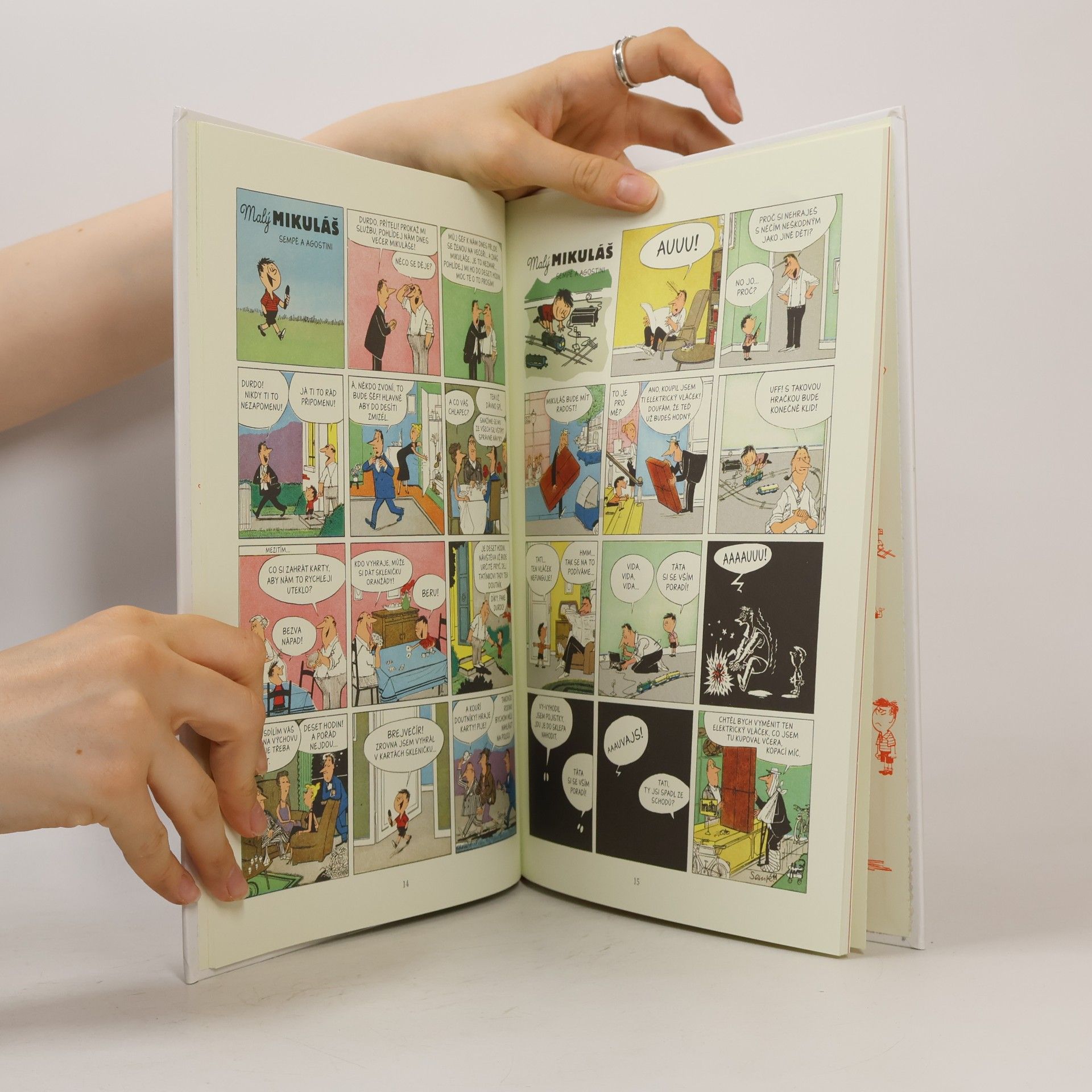 Jean-Jacques Sempé Malý Mikuláš : původní komiks
