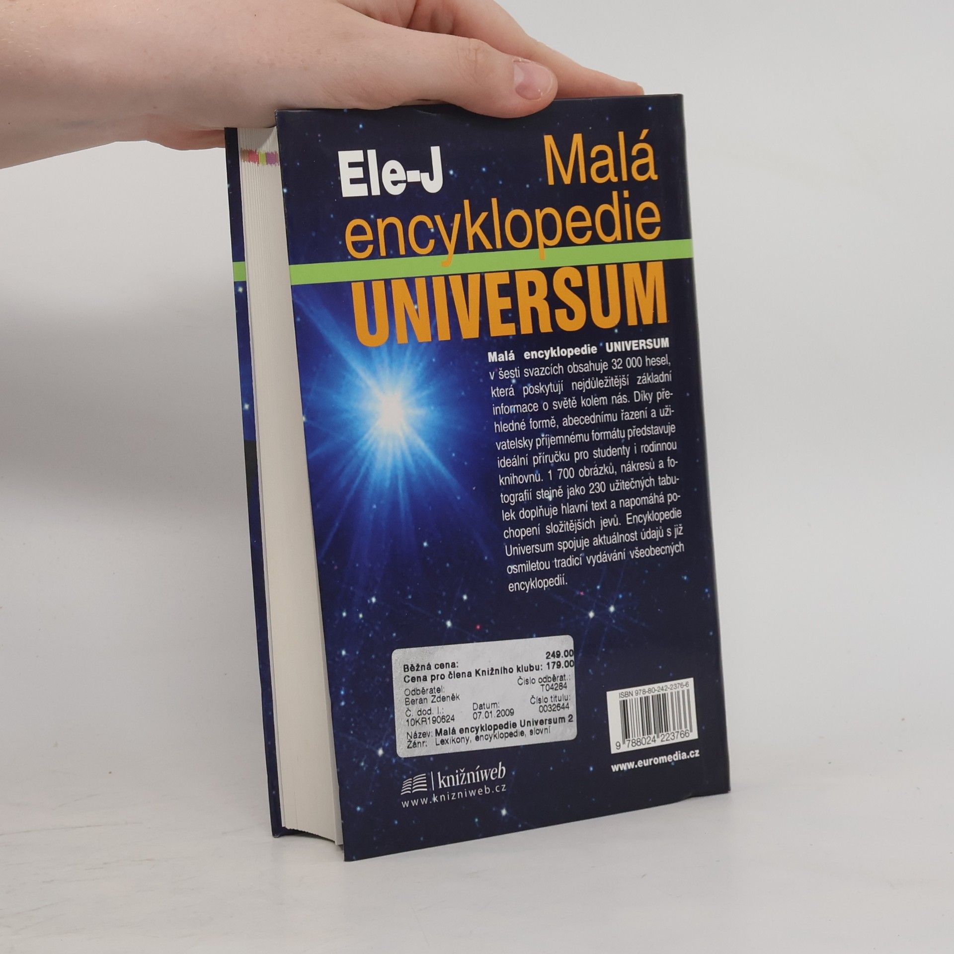 Josef Čermák Malá encyklopedie Universum : příruční encyklopedie pro 21. století. 2 svazek