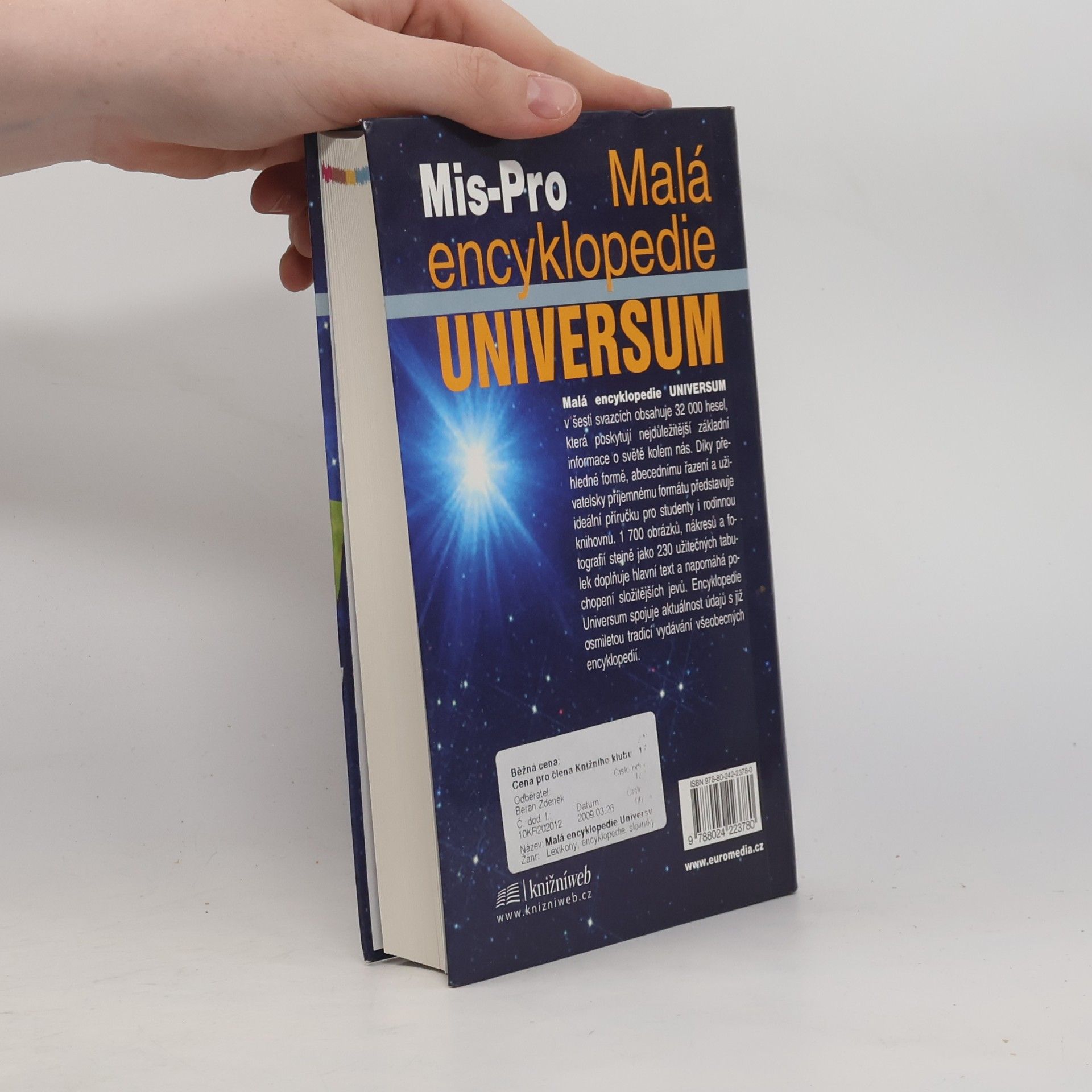 Jan Vladislav Malá encyklopedie Universum 4