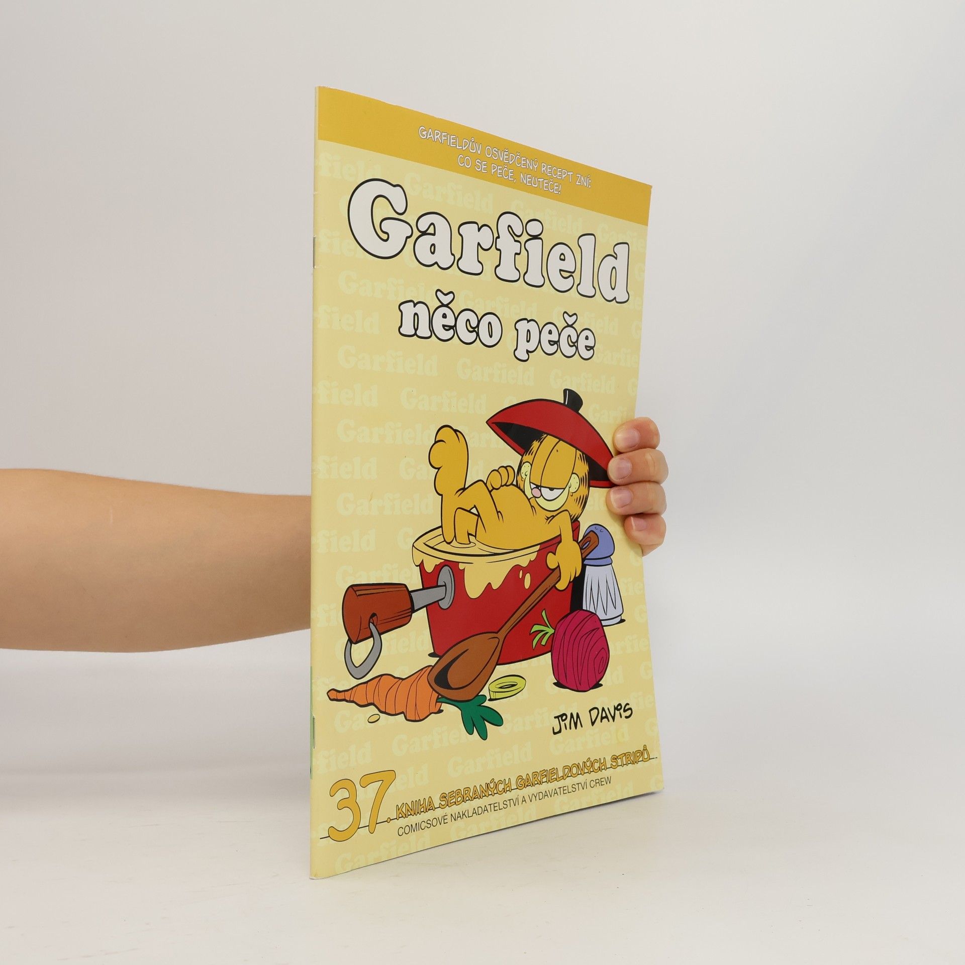 Jim Davis Garfield něco peče