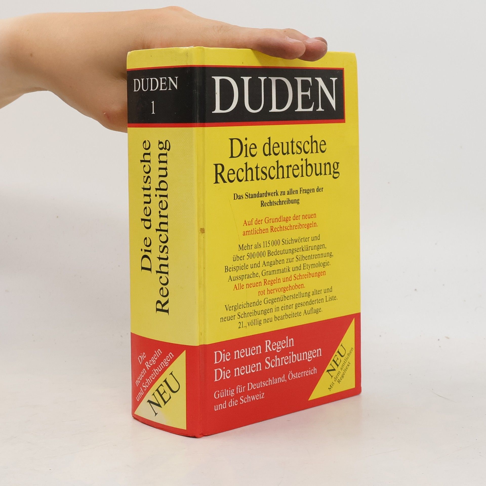 Duden 1. Die deutsche Rechtschreibung