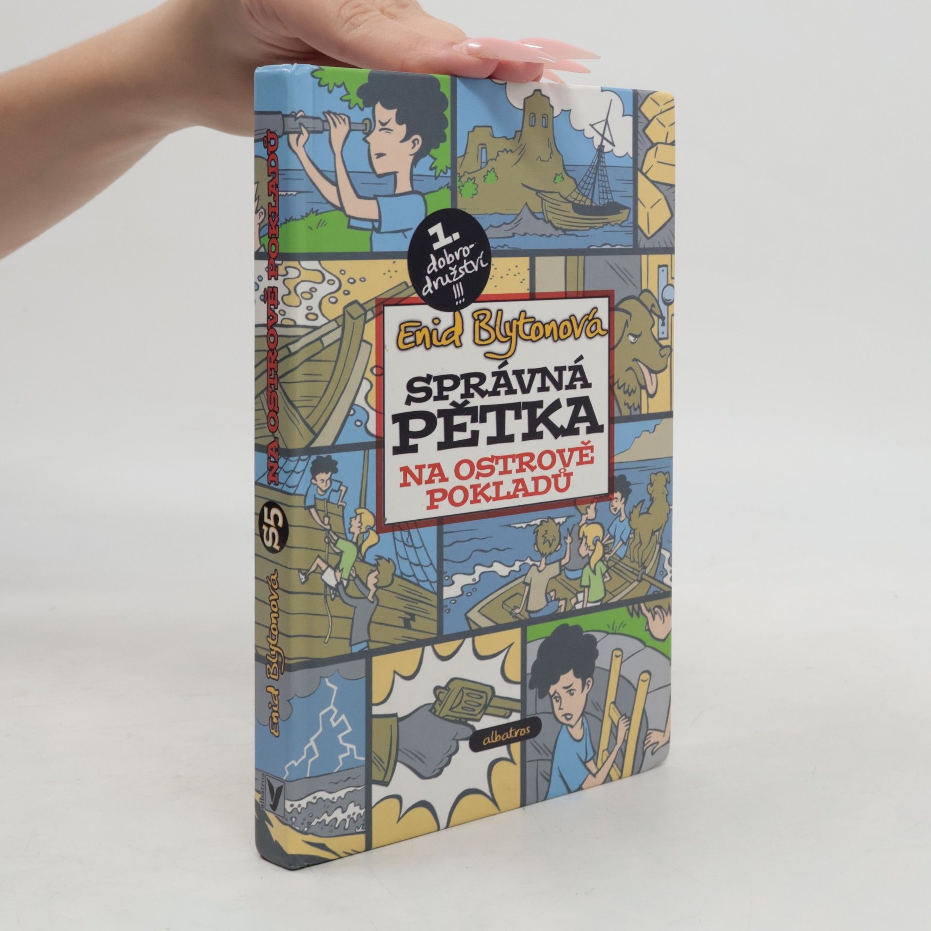 Zuzana Ceplová Správná pětka. Na ostrově pokladů