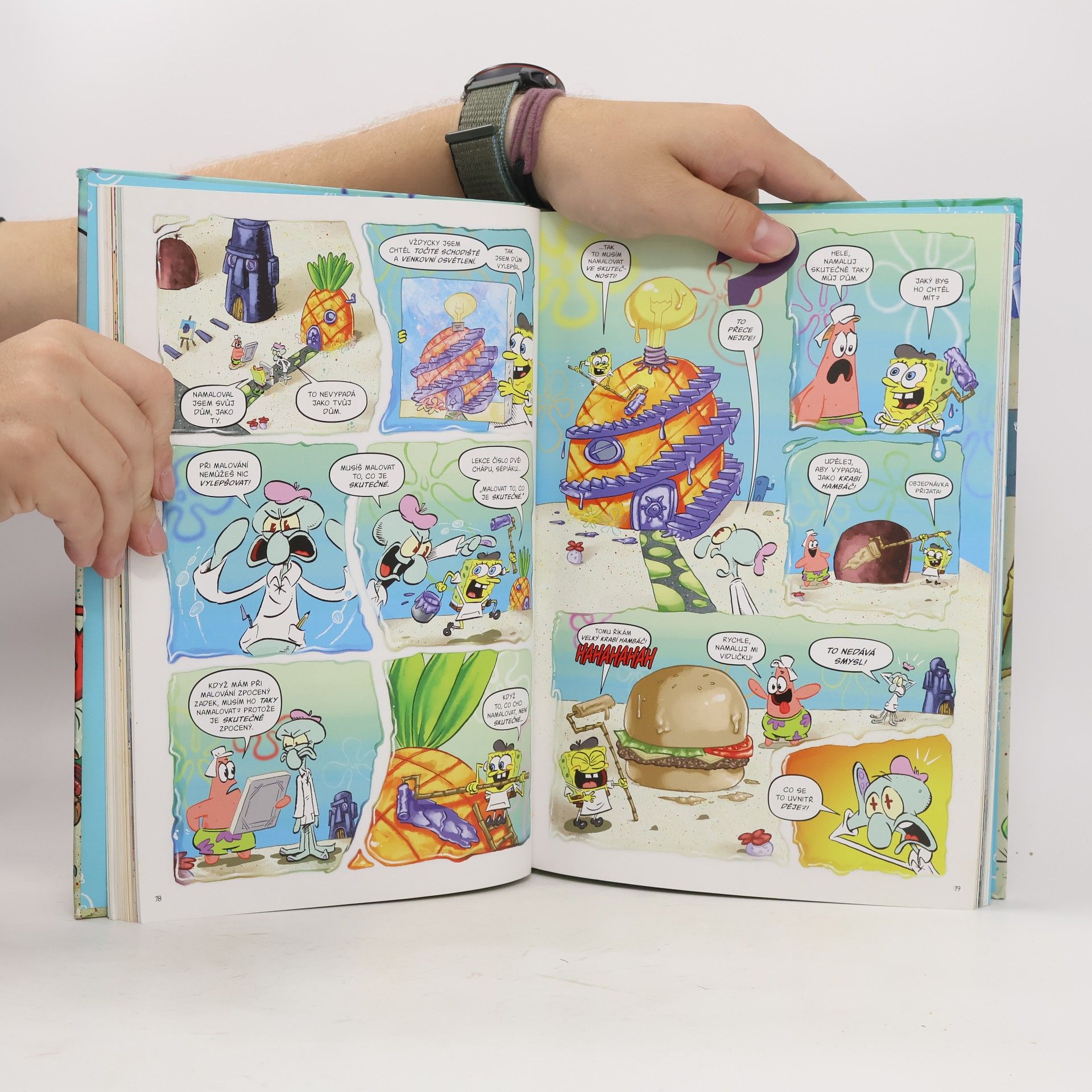 Stephen Hillenburg Spongebob Komiks: Komiksová truhla pokladů