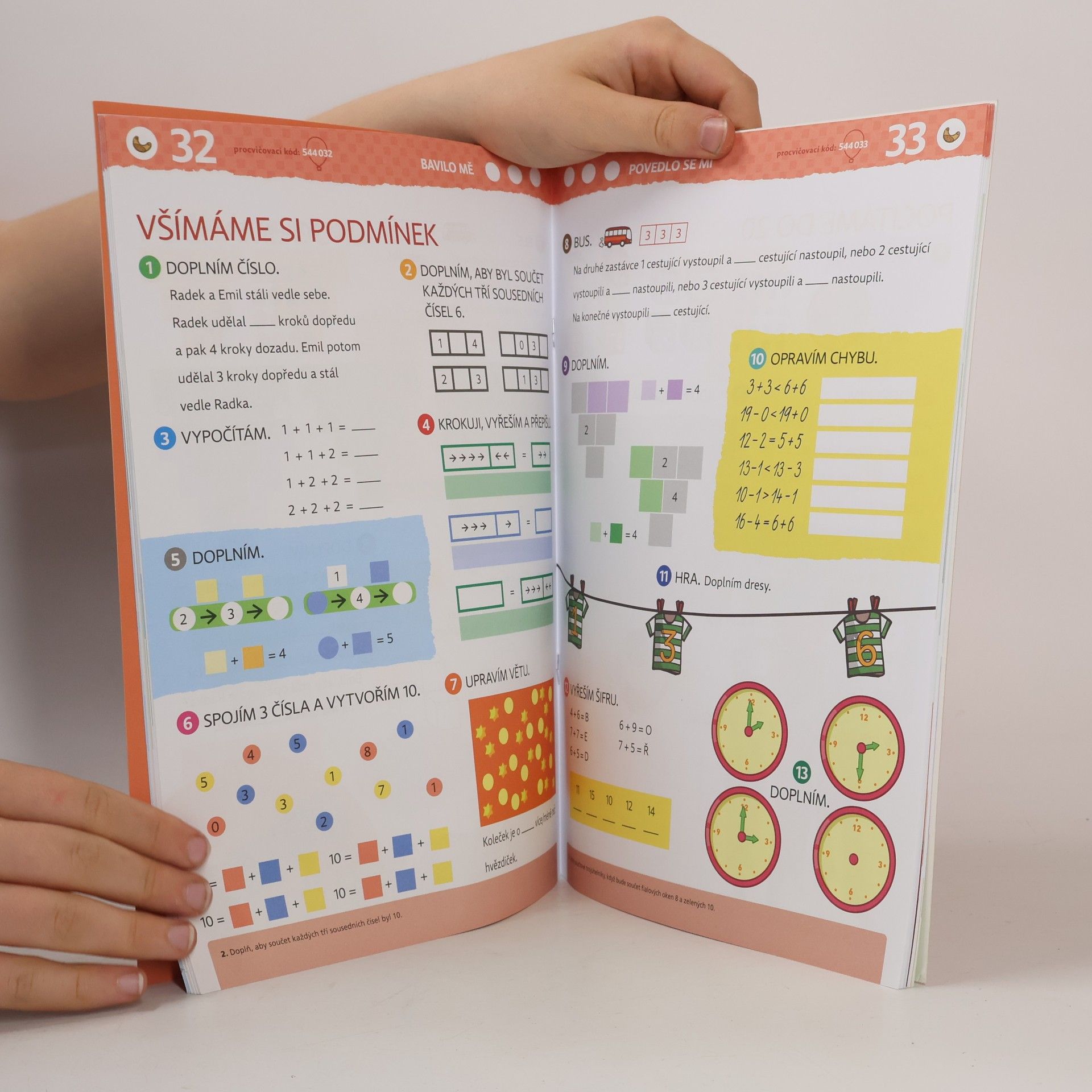 Various authors Matematika : hybridní pracovní učebnice pro 1. ročník základní školy. 2. díl