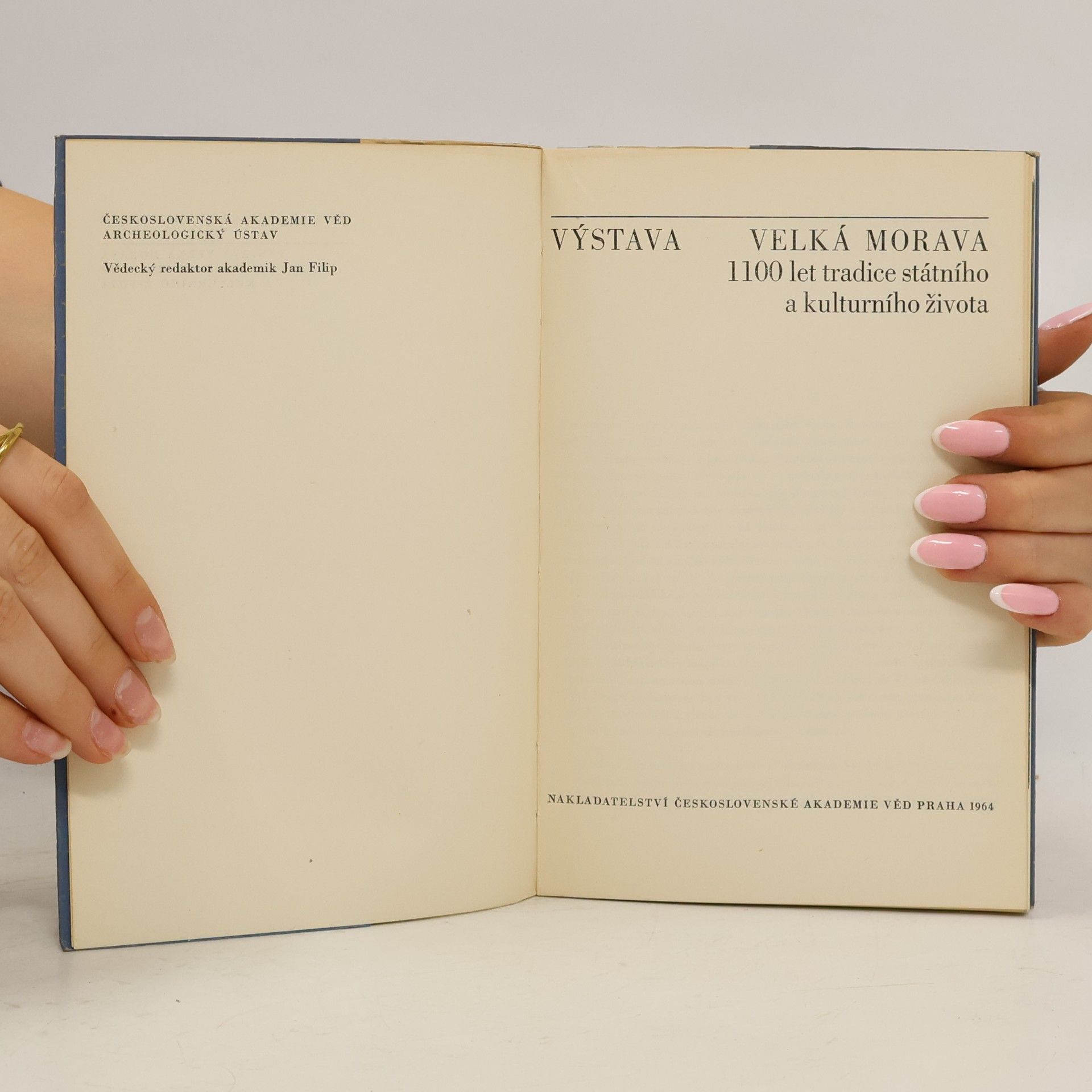 Kolektiv autorů Velká Morava. Výstava 1100 let tradice státního a kulturního života