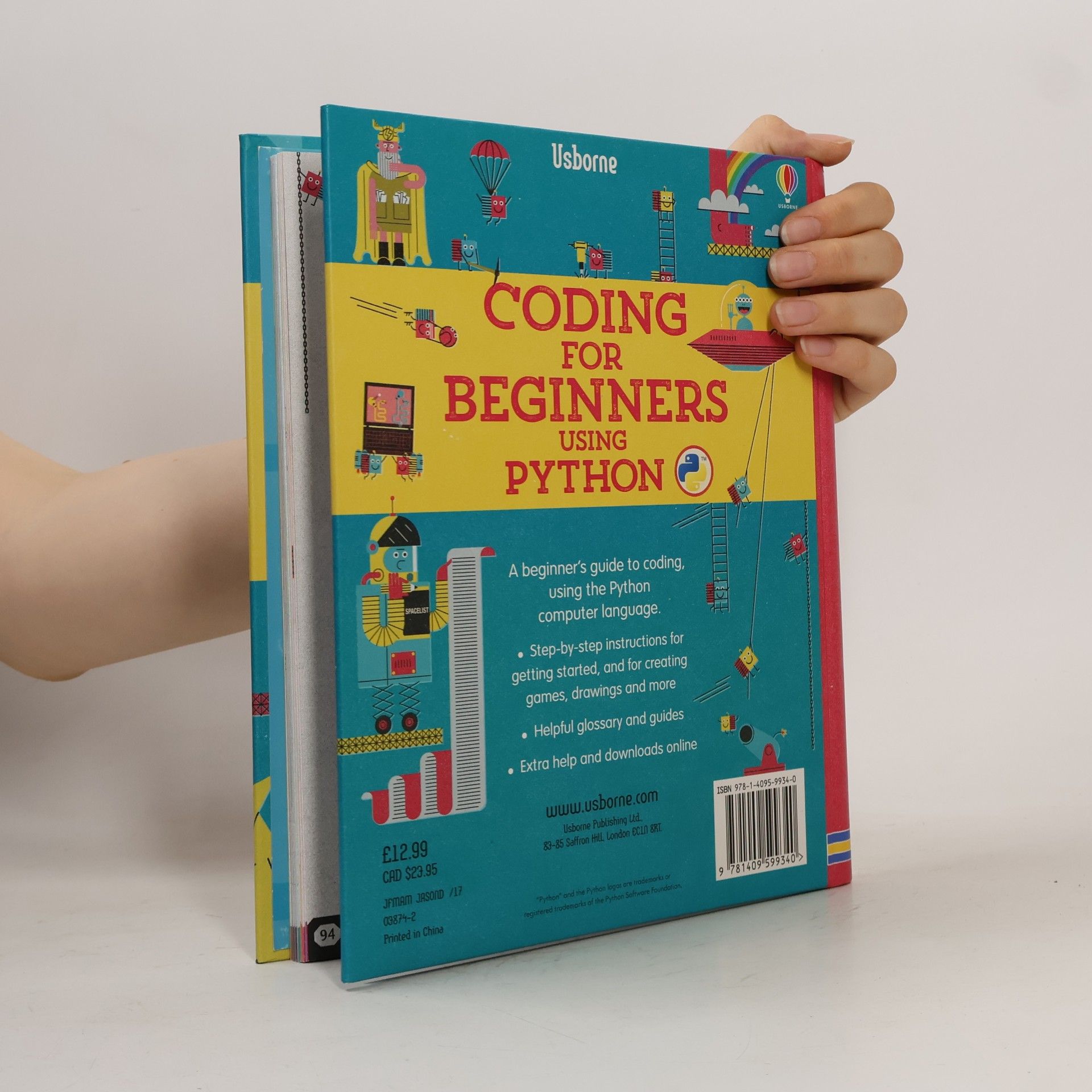 Usborne Beginners Coding for Beginners using Python