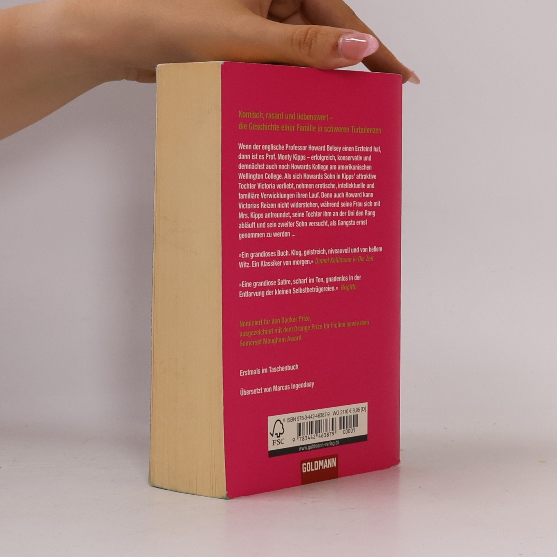 Zadie Smith Von der schonheit