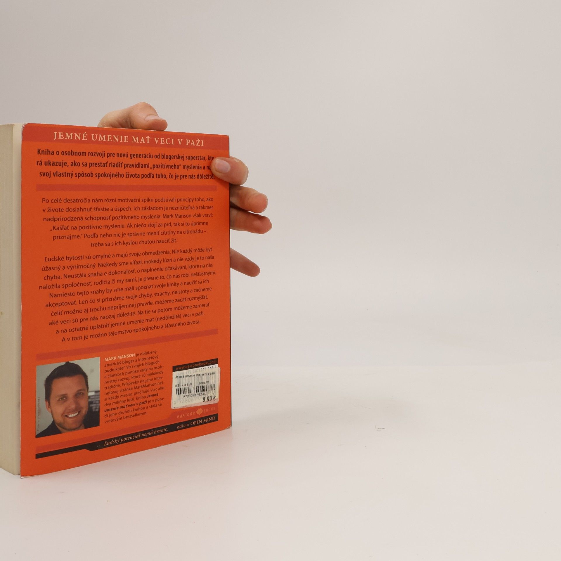 Mark Manson Jemné umenie mať veci v p**i