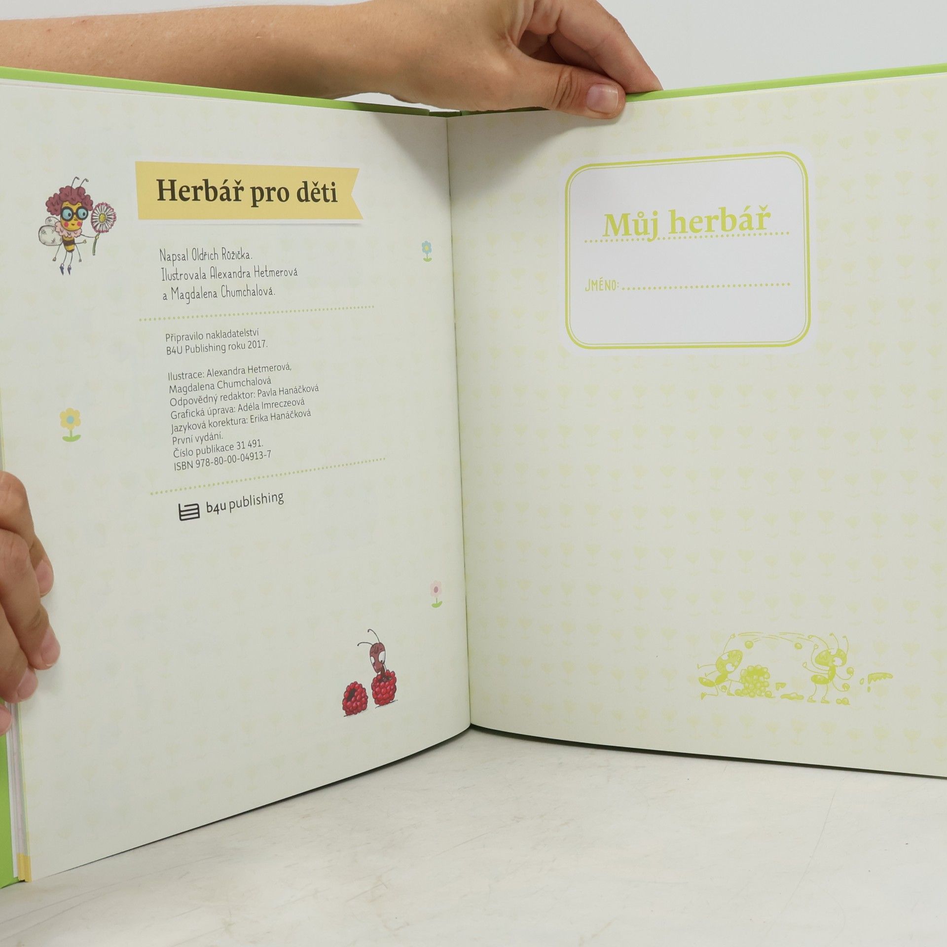 Oldřich Růžička Herbář pro děti