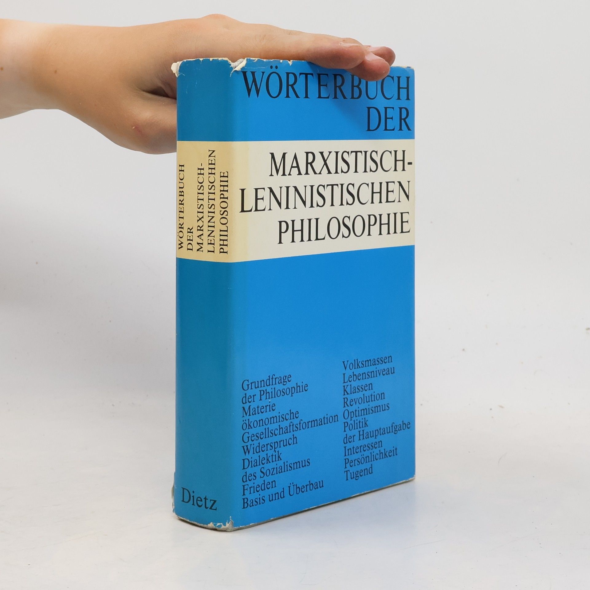 Manfred Buhr Kleines Wőrterbuch der Marxistisch-Leninistischen Philosophie