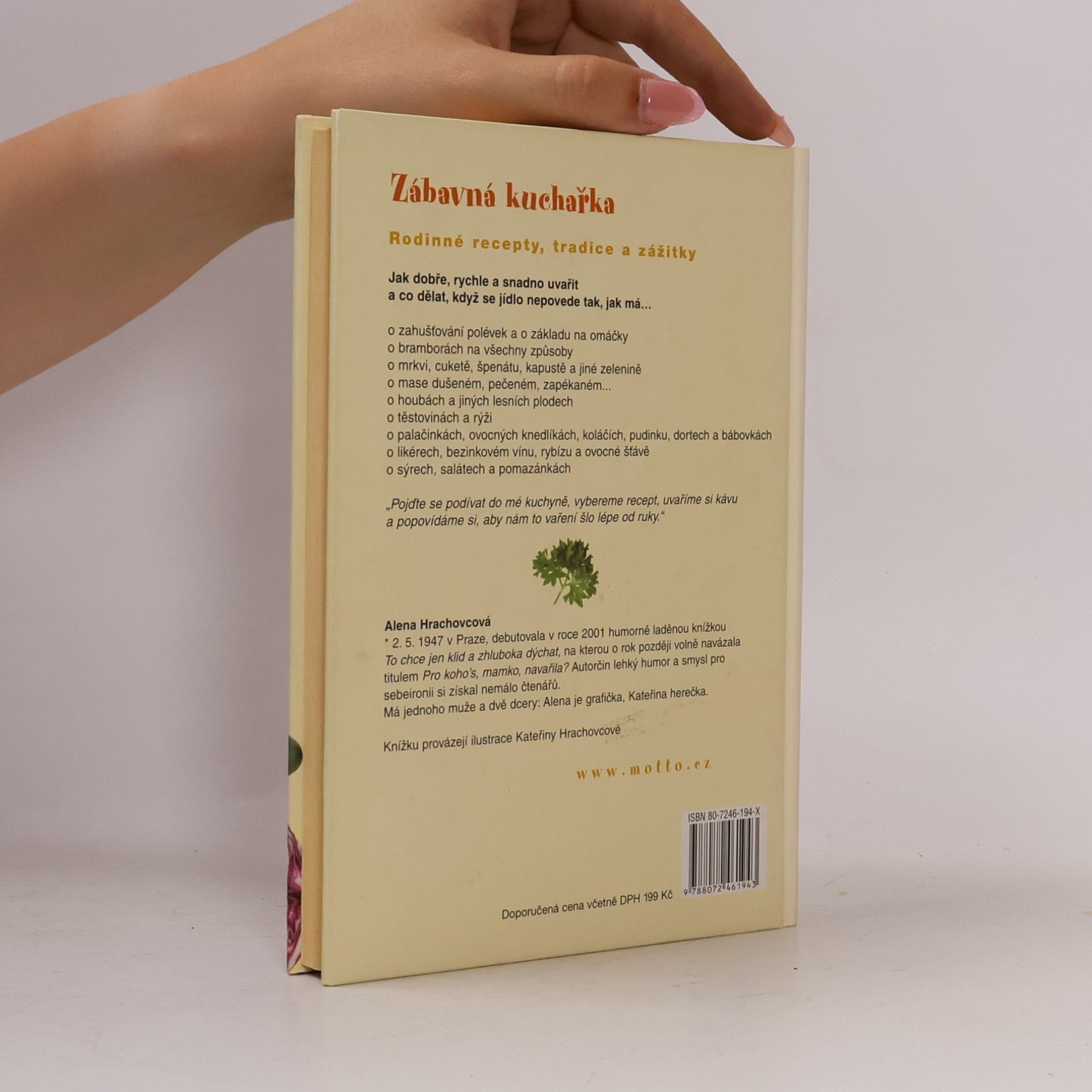Alena Hrachovcová Kuchařka za všechny prachy