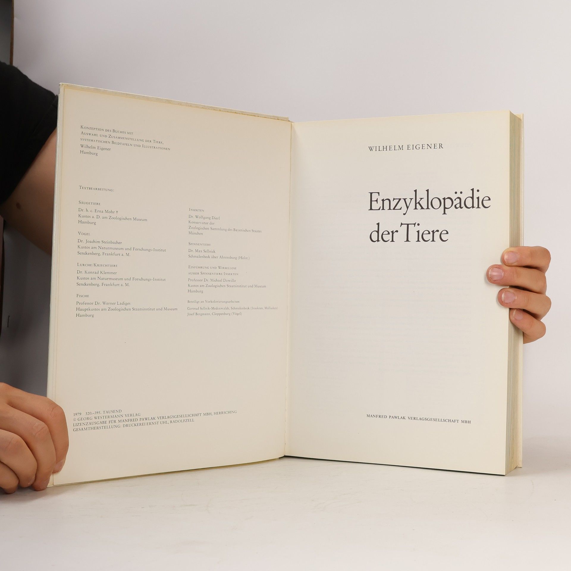 Wilhelm Eigener Großes farbiges Tierlexikon