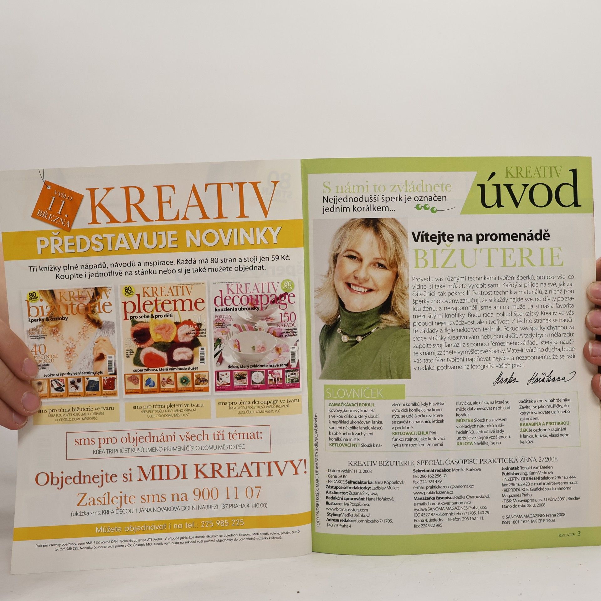 kolektiv Kreativ bižuterie. Šperky a ozdoby
