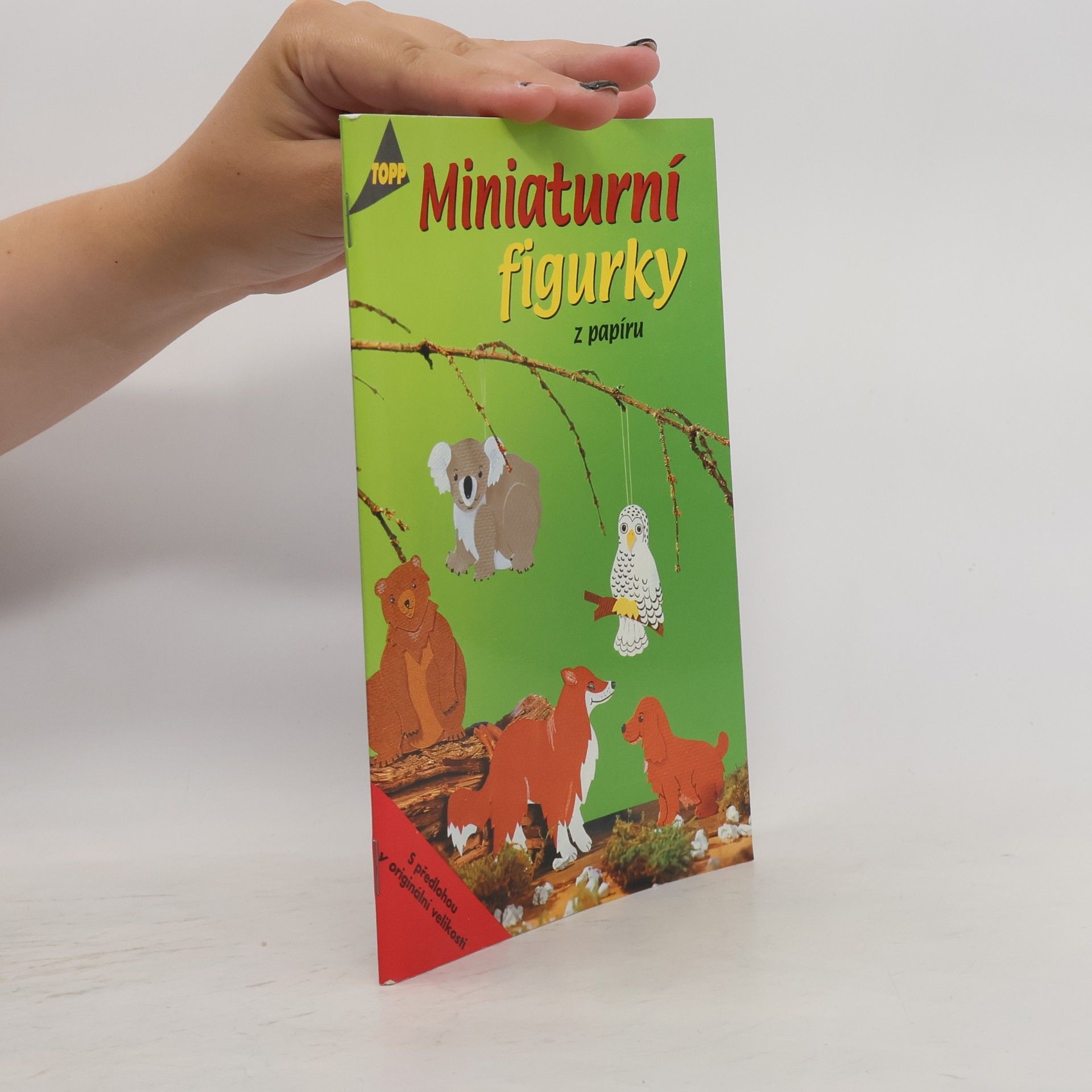 Silke Kobold Miniaturní figurky z papíru