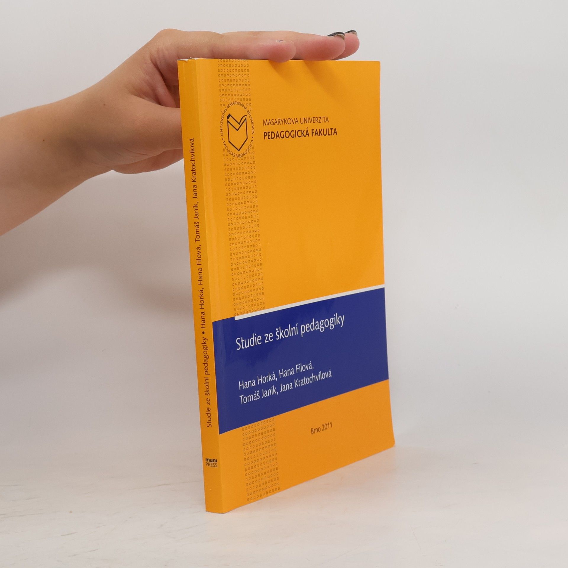 Hana Horká Studie ze školní pedagogiky