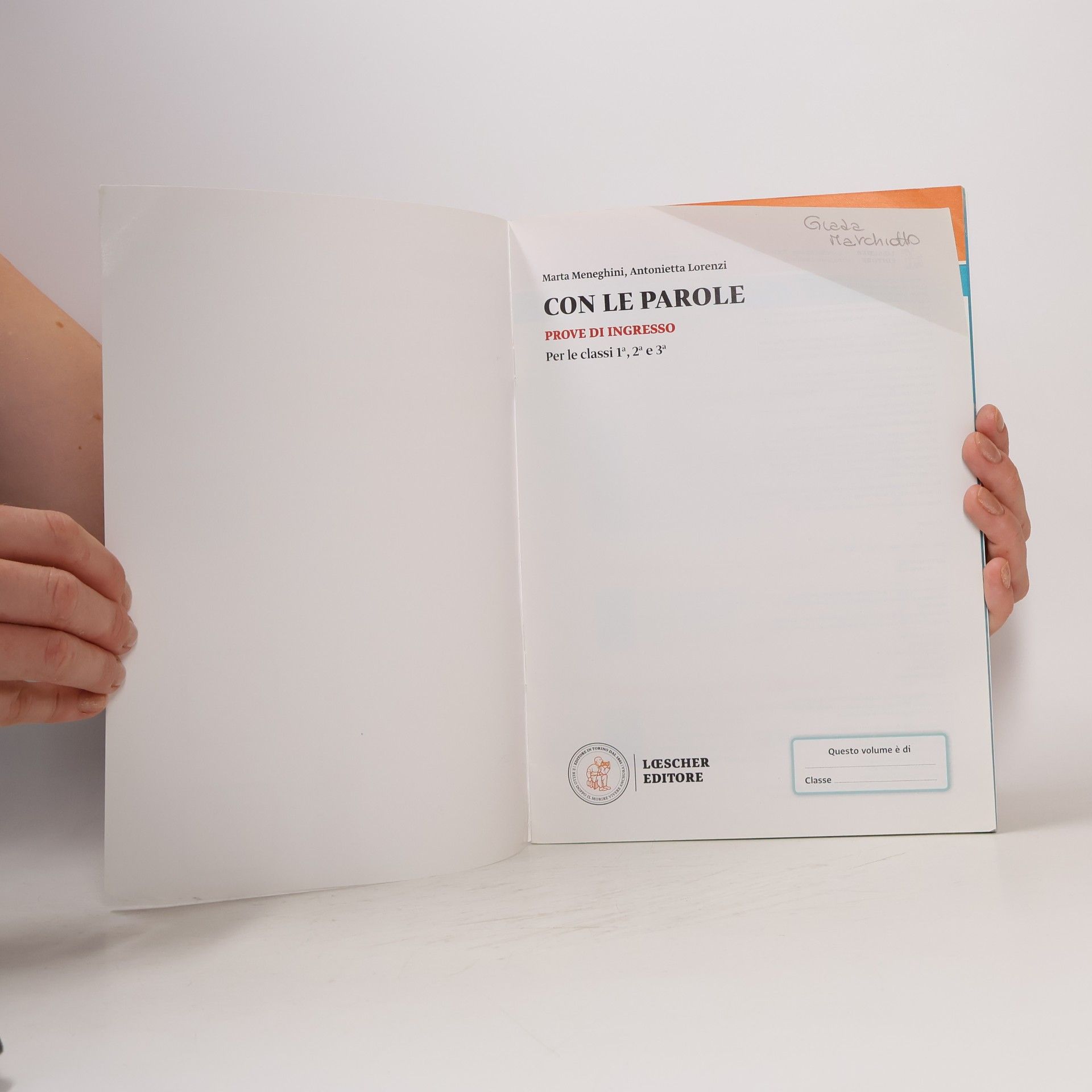 Autores varios Con le parole