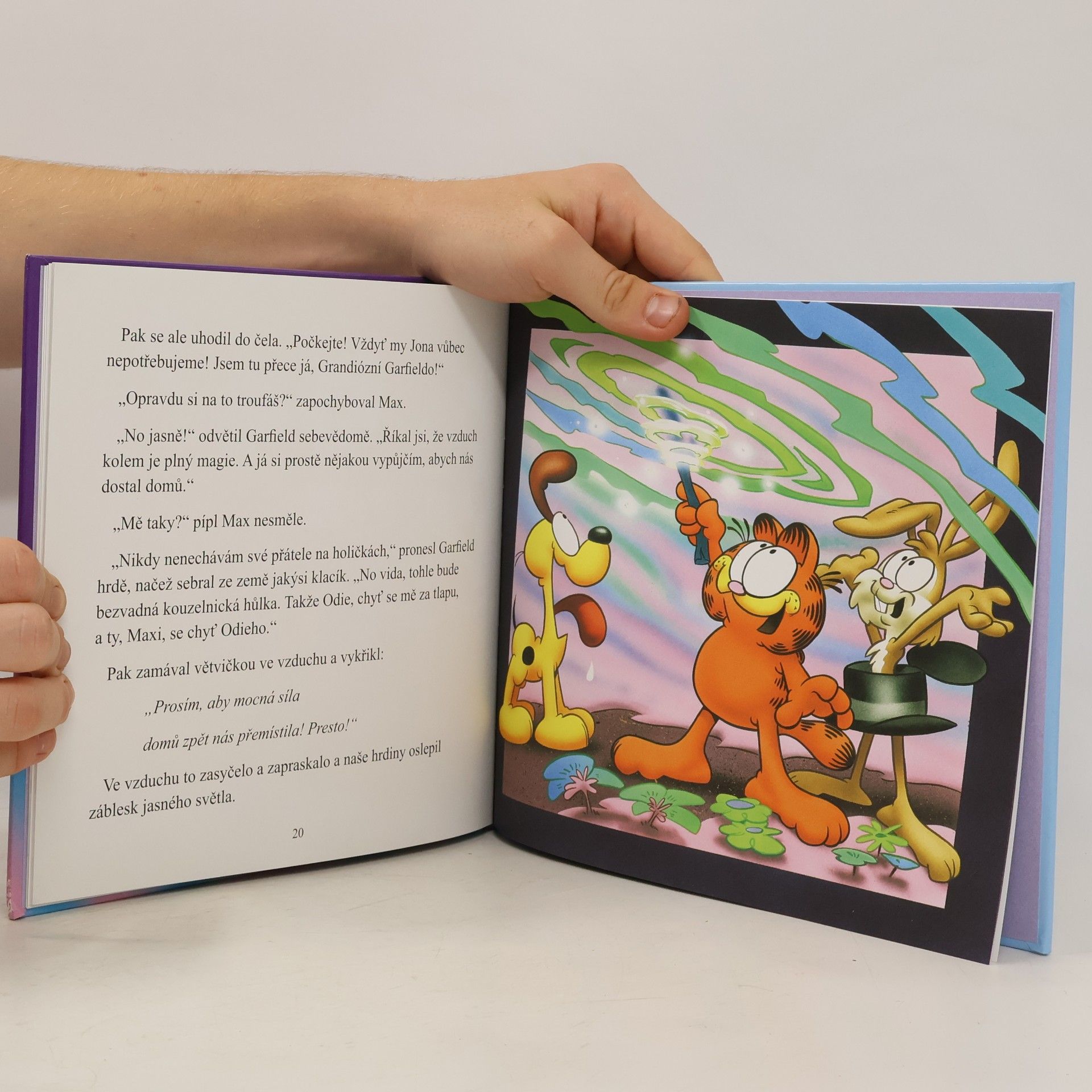 Jim Davis Garfield kouzelníkem